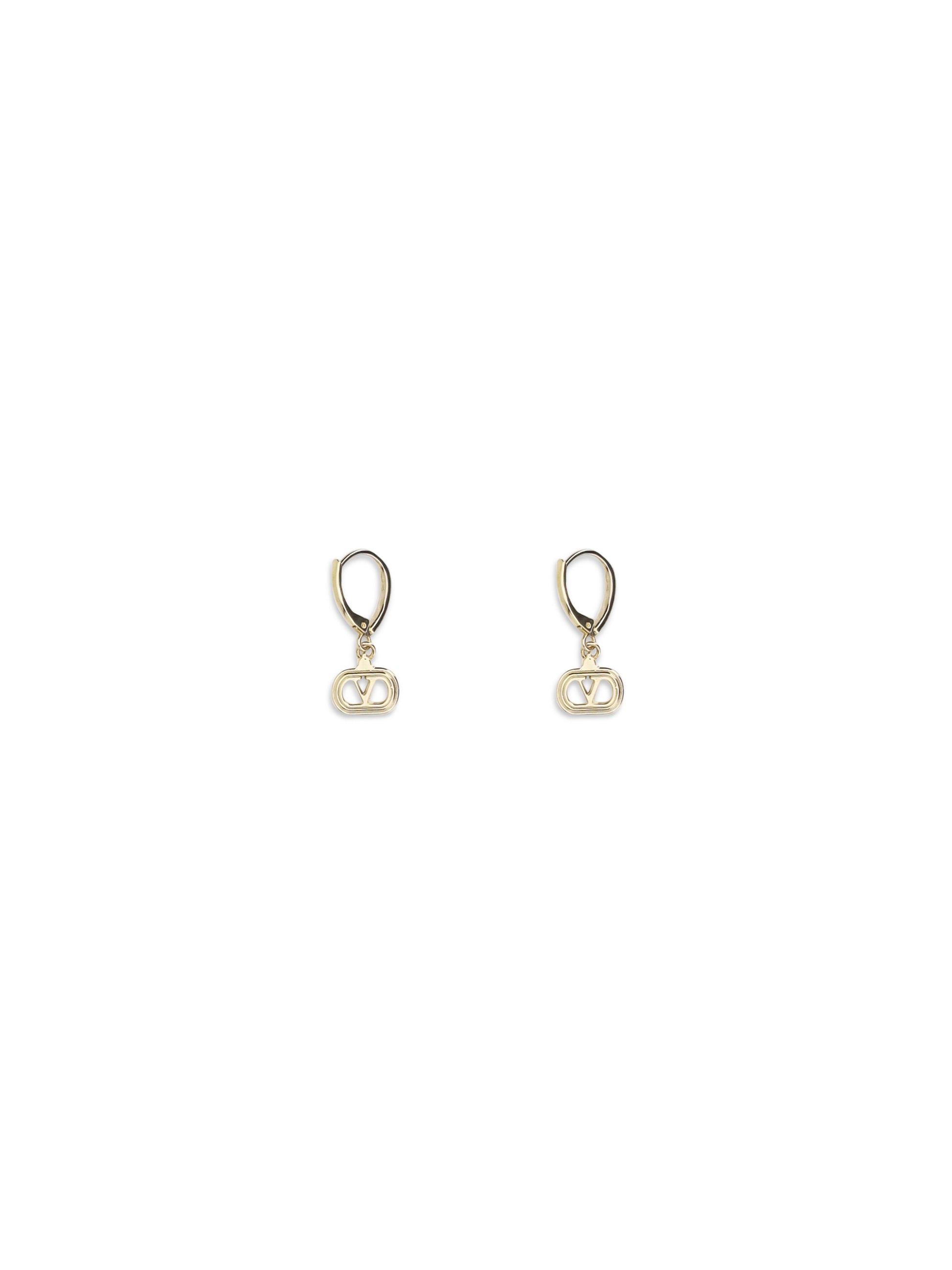 Valentino Garavani Women Ovalette Earrings In Metal And Swarovski® Crystals VALENTINO GARAVANI