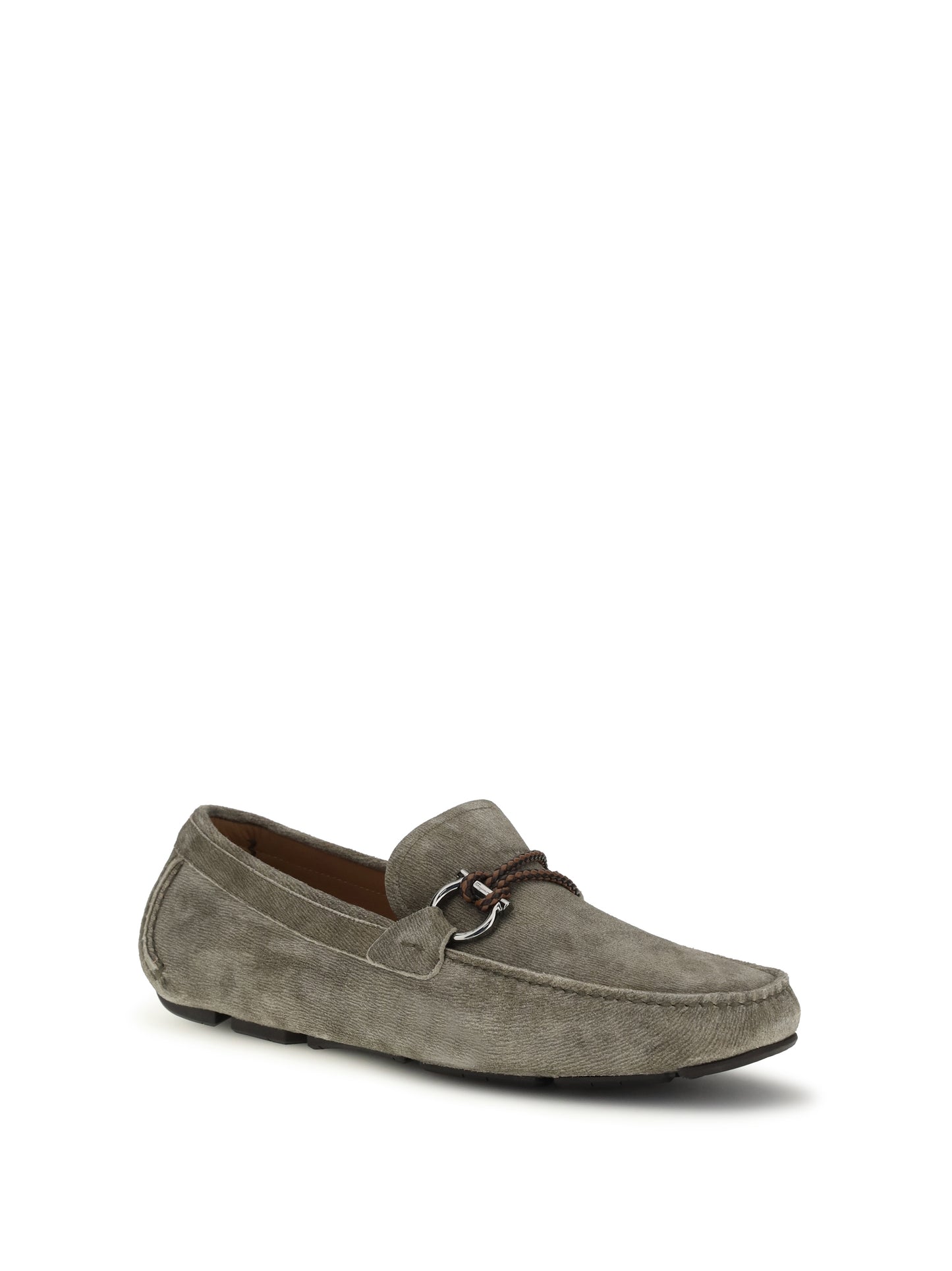 Ferragamo Men Suede Loafer FERRAGAMO