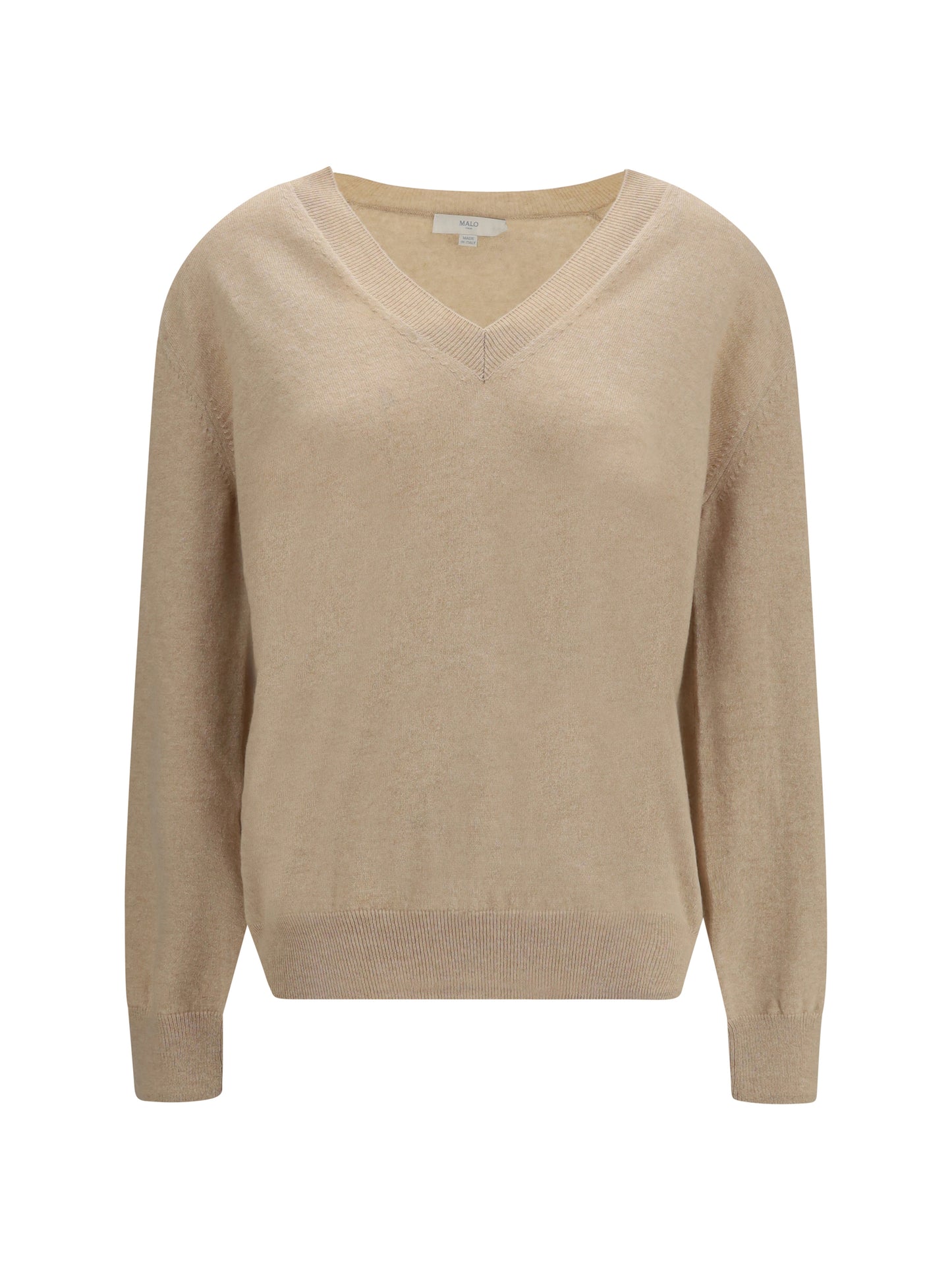Malo Women Cashmere V-Neck Sweater MALO
