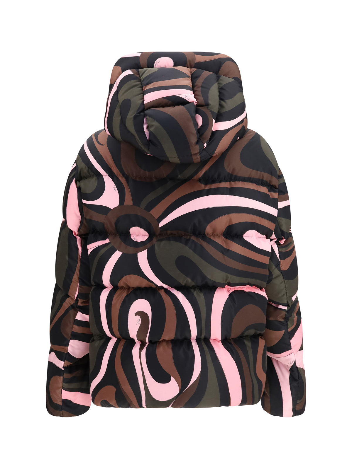 Pucci Women Printed Hooded Puffer Jacket PUCCI