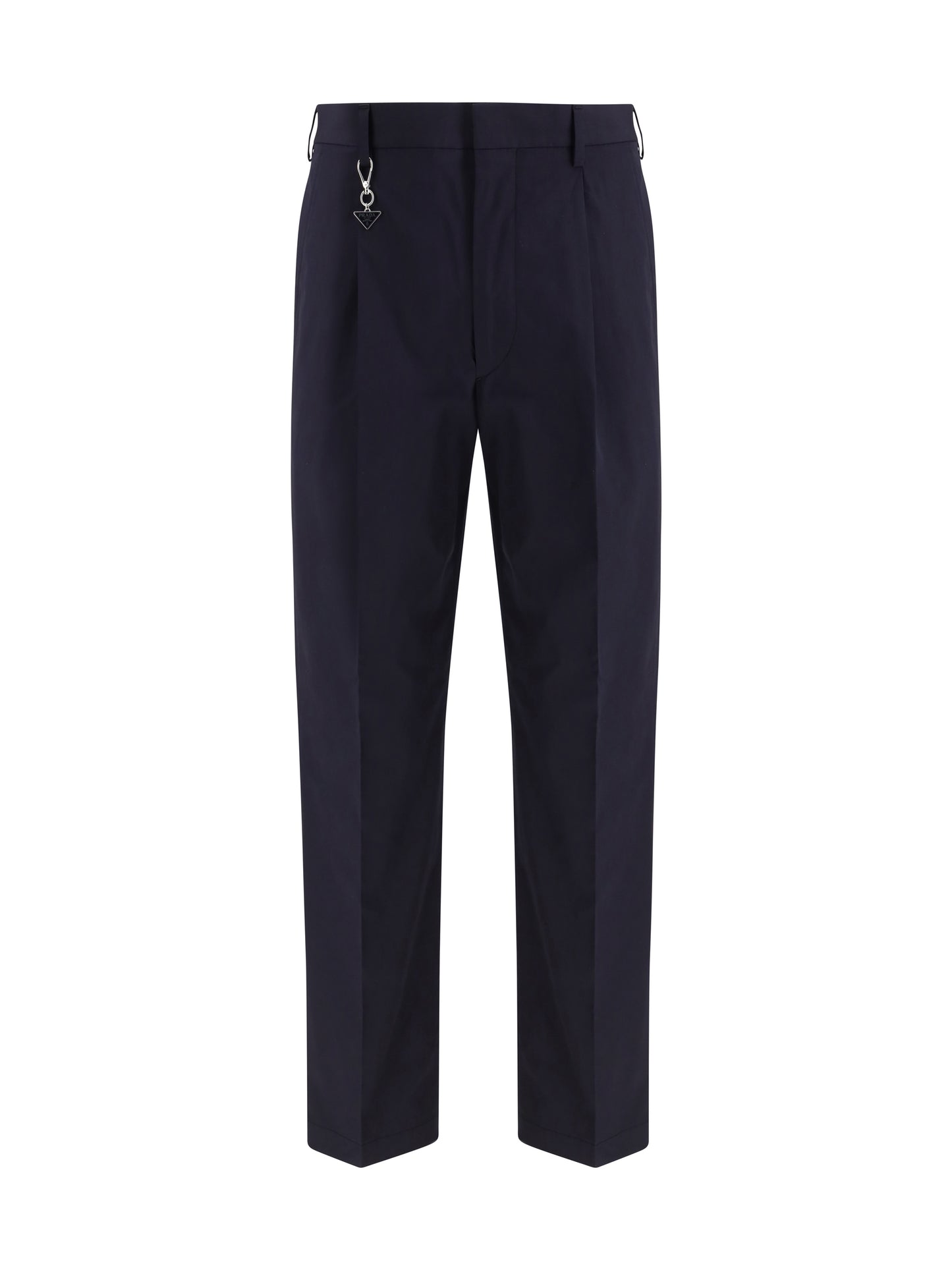 Prada Men Tailored Cotton Poplin Pants PRADA