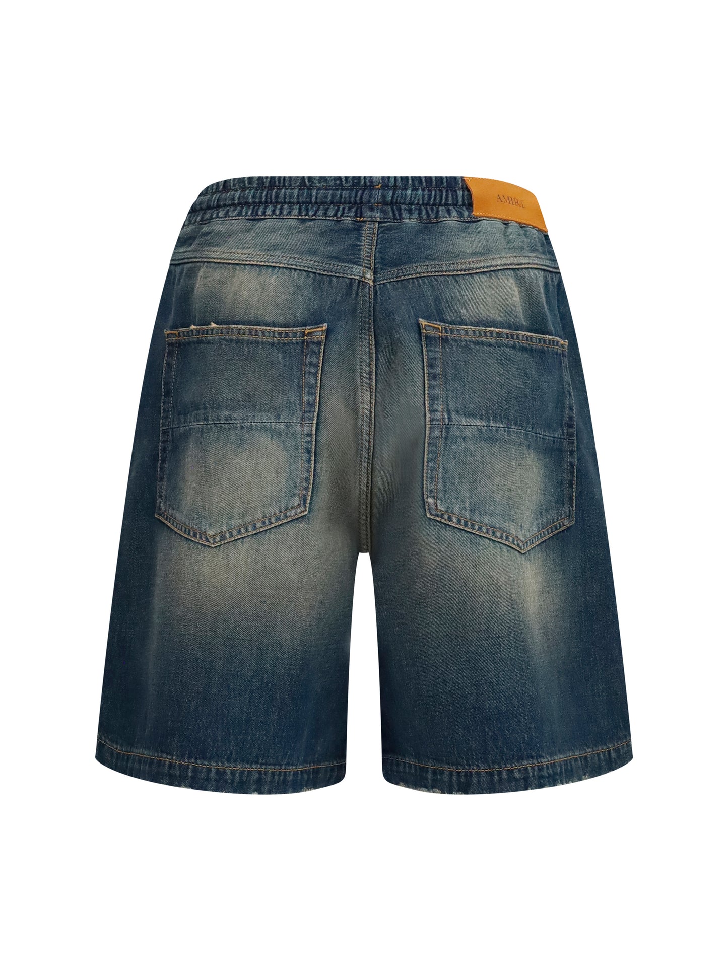 Amiri Men Drawstring Denim Shorts AMIRI