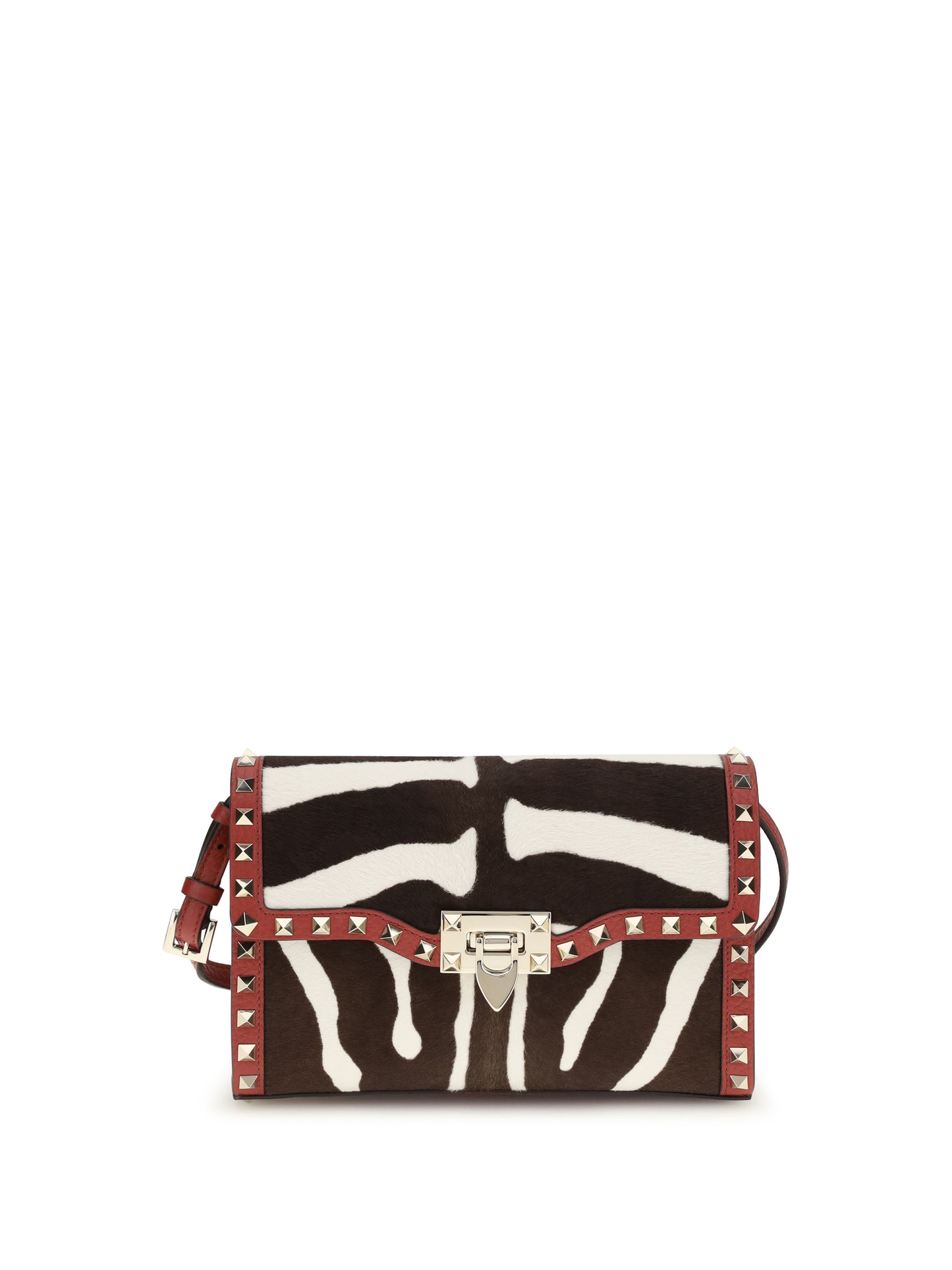 Valentino Garavani Women Zebra-Print Shoulder Bag VALENTINO GARAVANI
