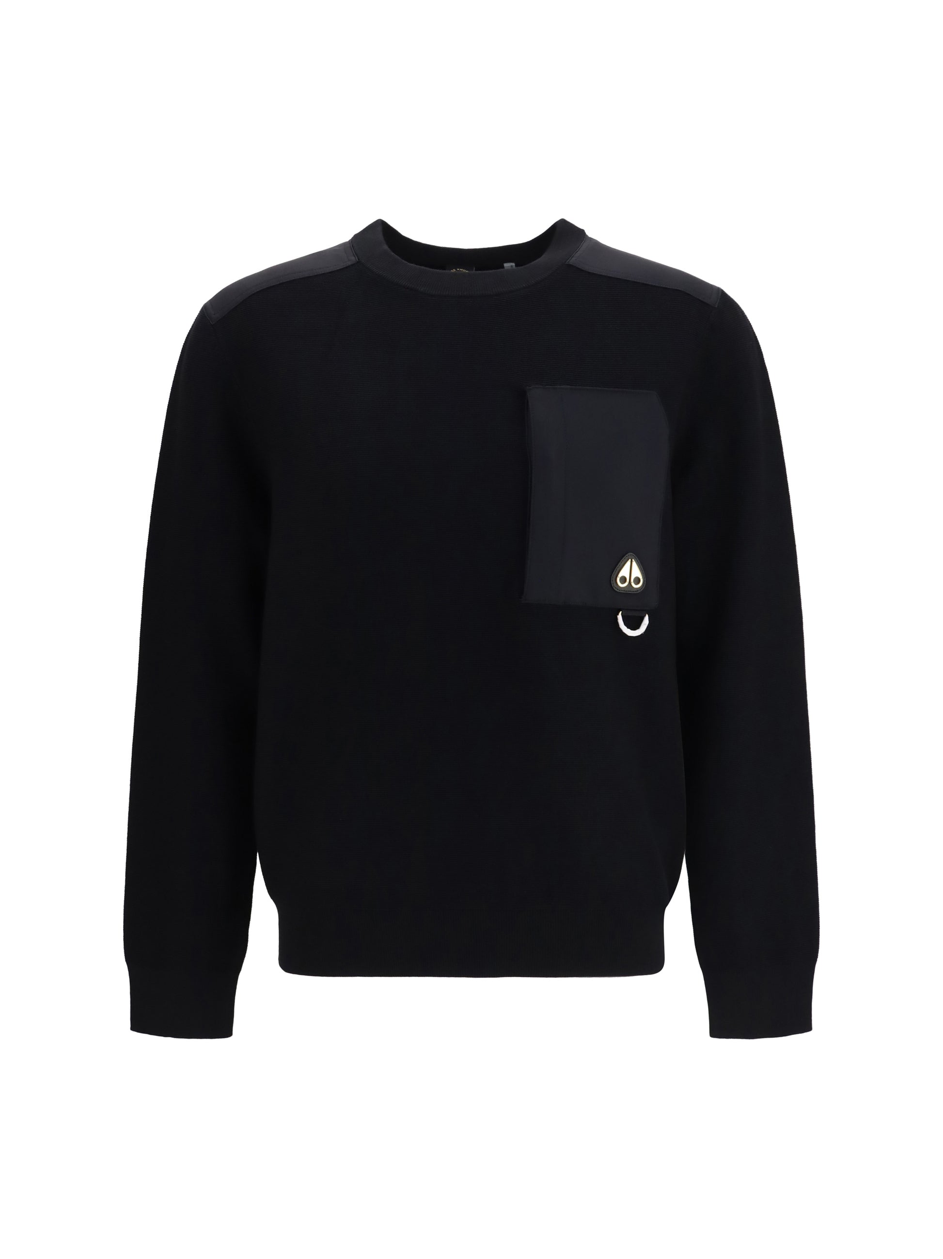 Moose Knuckles Men Gold Series Elowan Crewneck Sweater MOOSE KNUCKLES