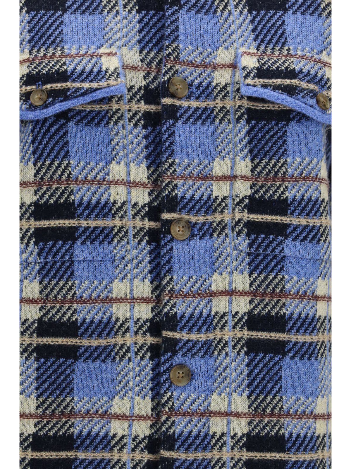 Guest In Residence Women Checked Cashmere Shirt GUEST IN RESIDENCE