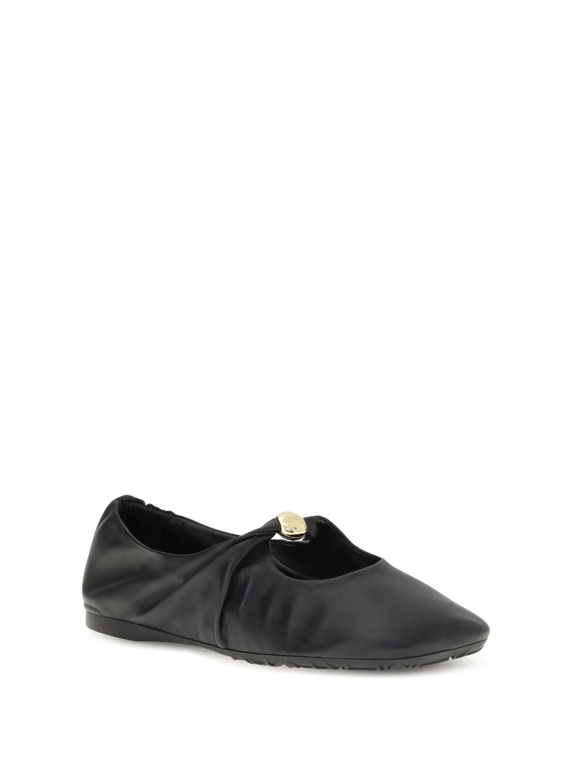 Loewe Women Pebble Ballerinas LOEWE