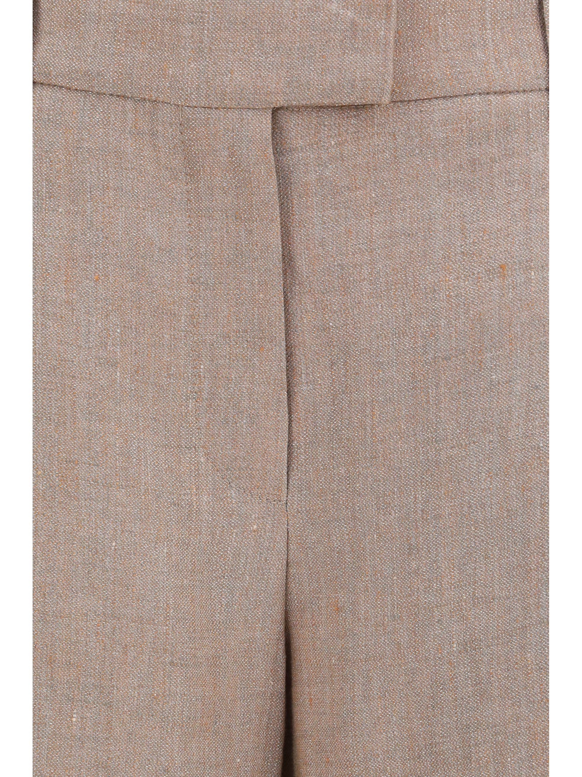 Brunello Cucinelli Women Linen Pants BRUNELLO CUCINELLI
