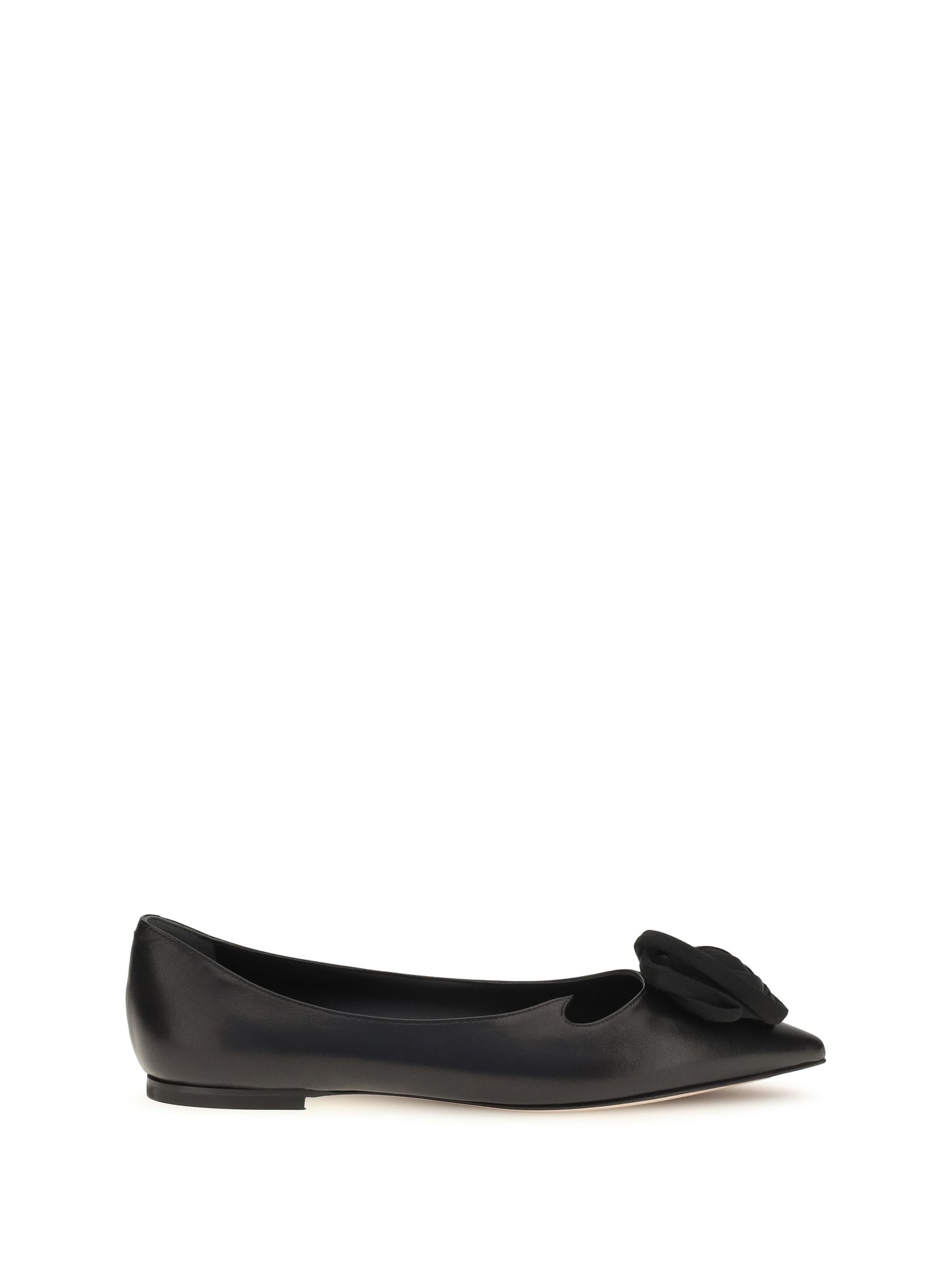 Roger Vivier Women Suede Rose Vivier Ballerinas ROGER VIVIER