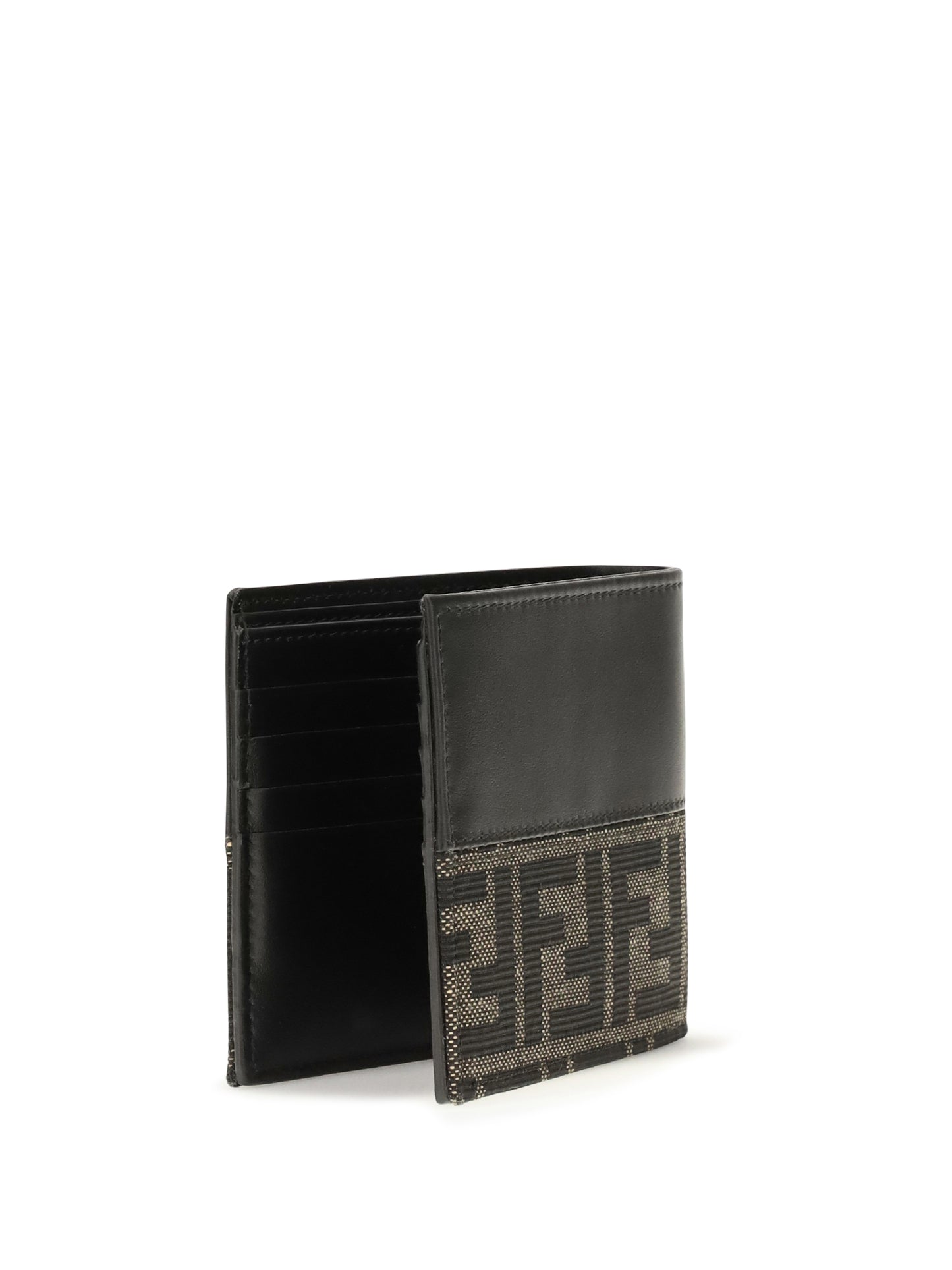 Fendi Men Ff Jacquard Bifold Wallet FENDI