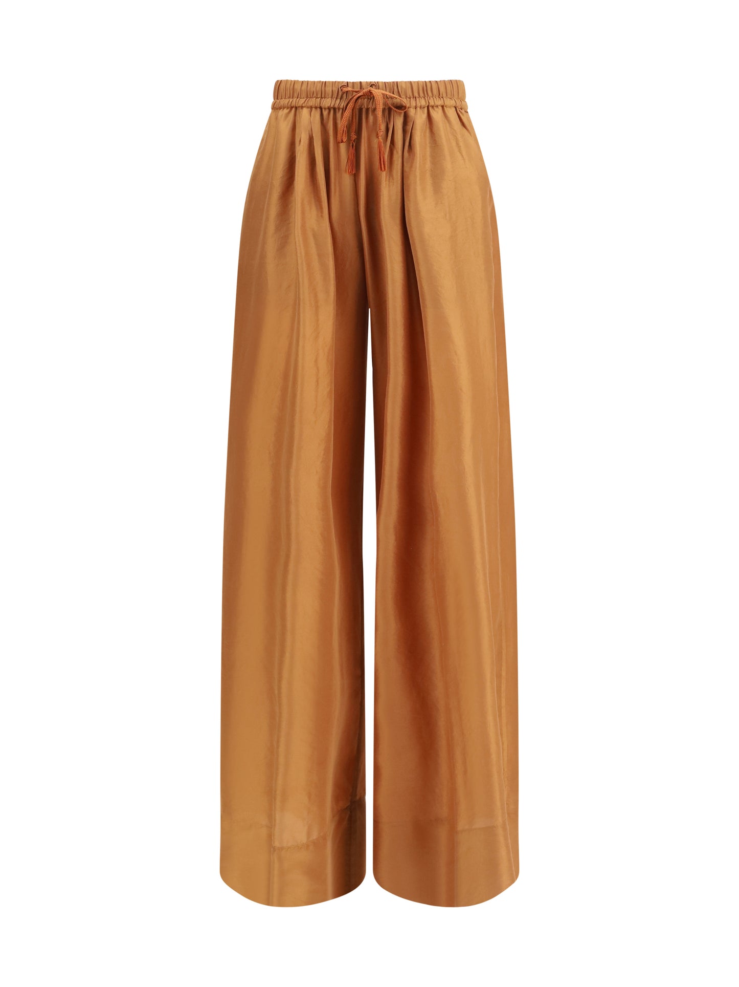 Forte_Forte Women Habotai Silk Pants FORTE FORTE