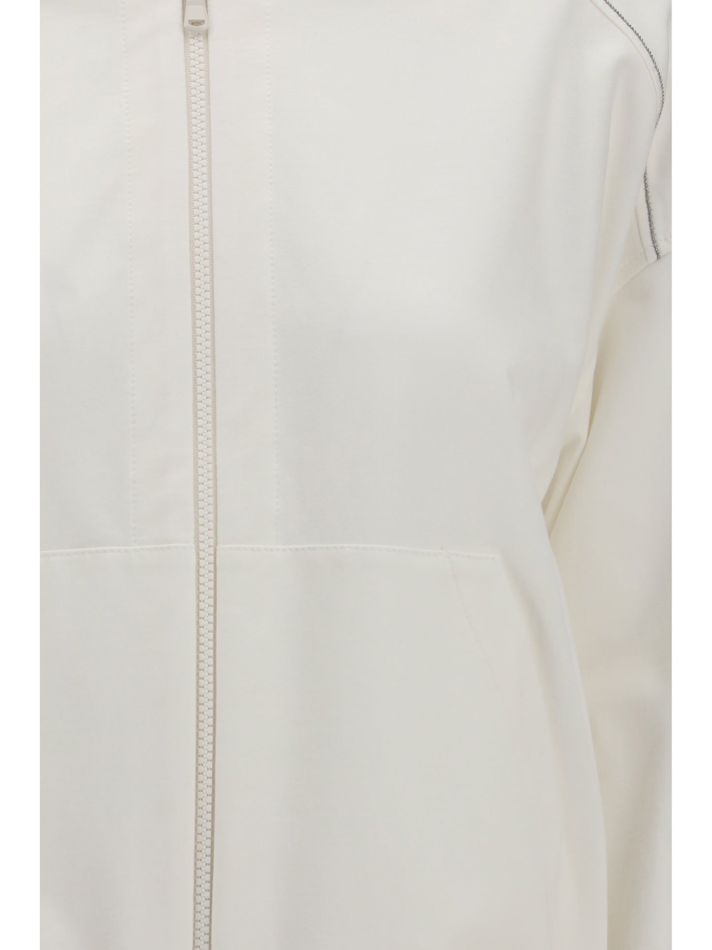 Brunello Cucinelli Women Cotton Hoodie BRUNELLO CUCINELLI