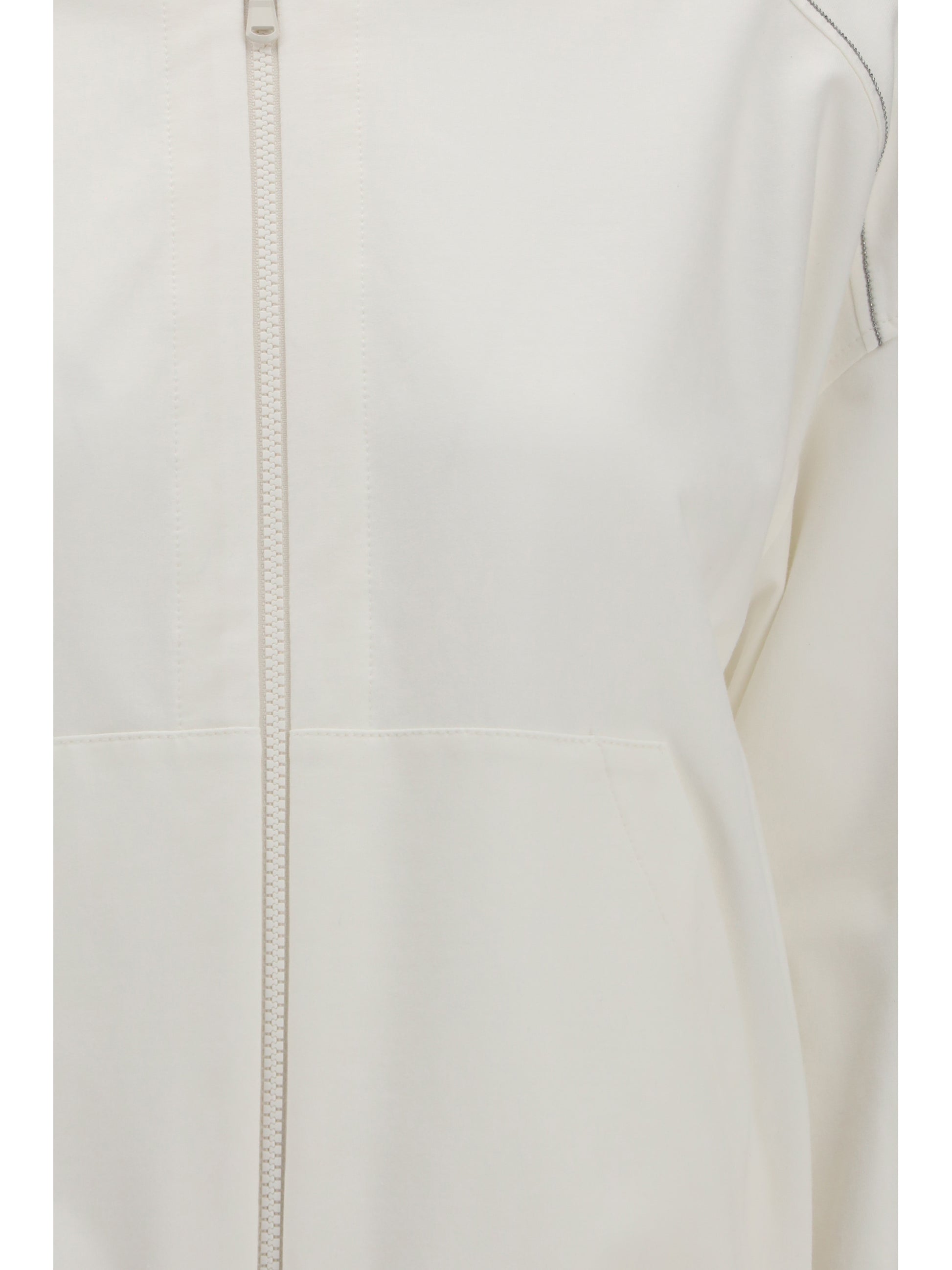 Brunello Cucinelli Women Cotton Hoodie BRUNELLO CUCINELLI