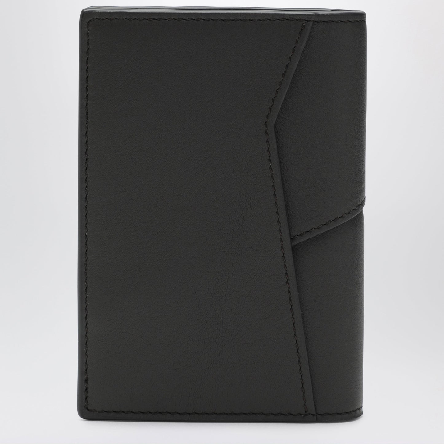 Loewe Dark Grey Leather Puzzle Bi-Fold Cardholder Men LOEWE