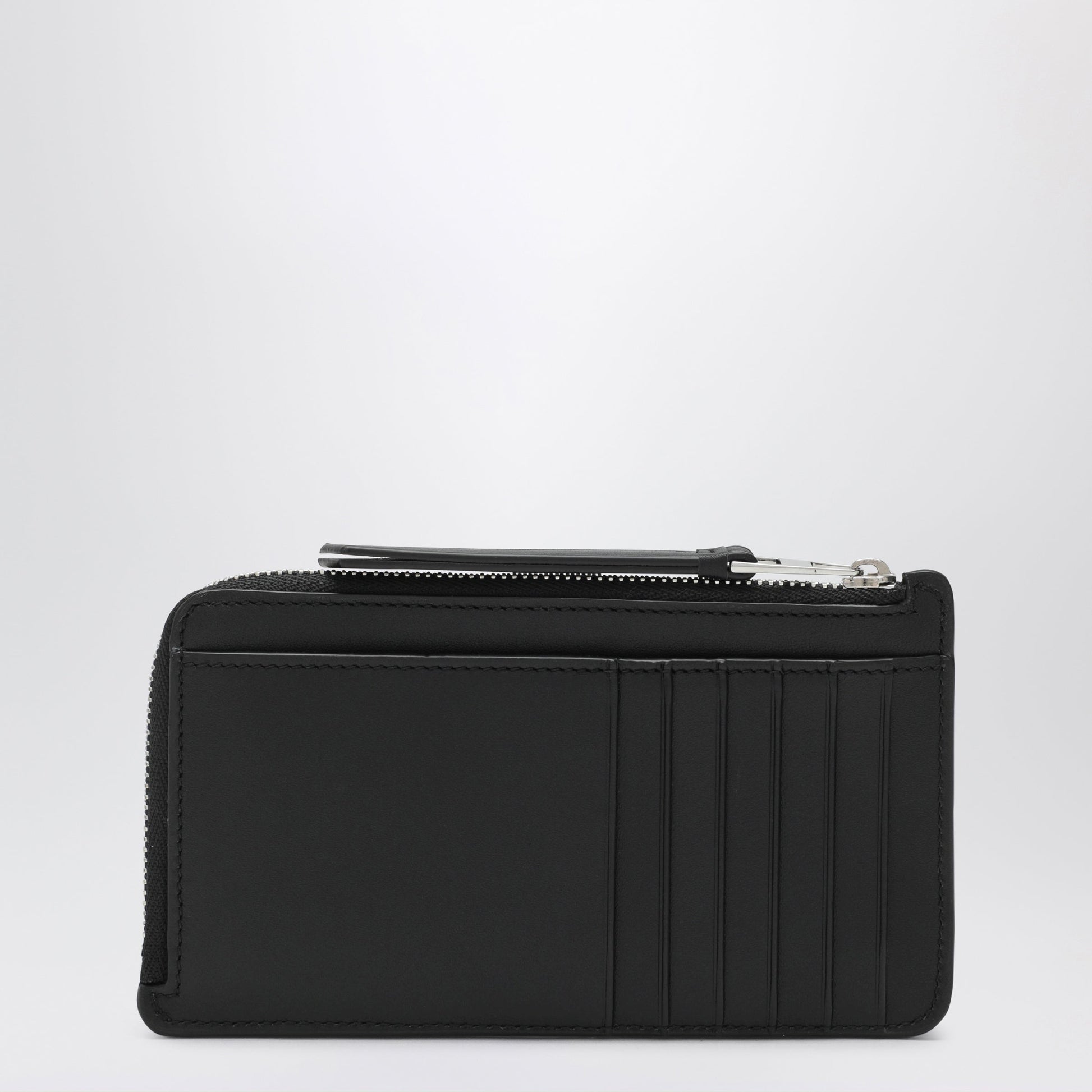 Loewe Black Leather Puzzle Coin Purse With Cardholder Men LOEWE
