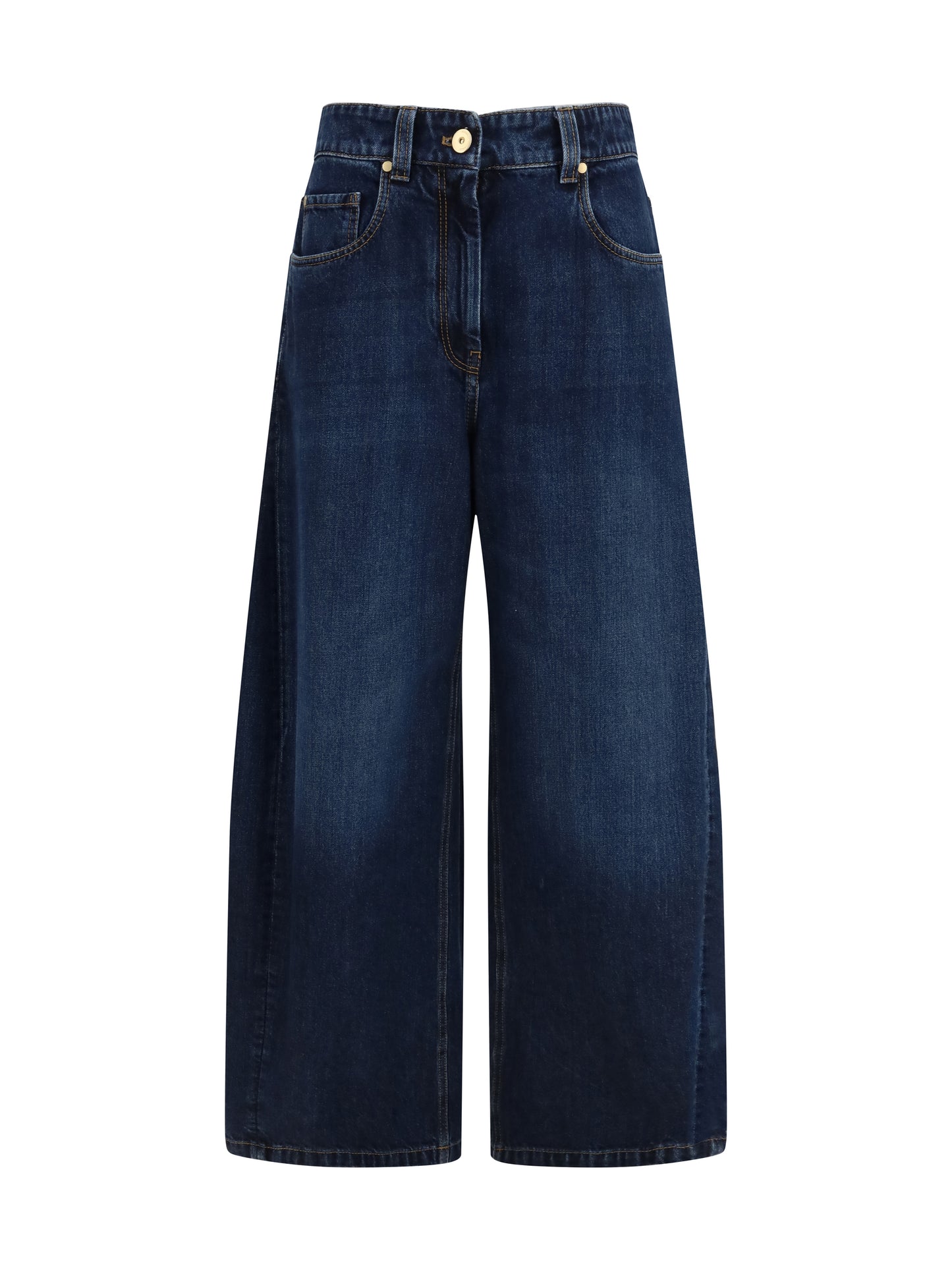 Brunello Cucinelli Women Barrel-Leg Jeans BRUNELLO CUCINELLI