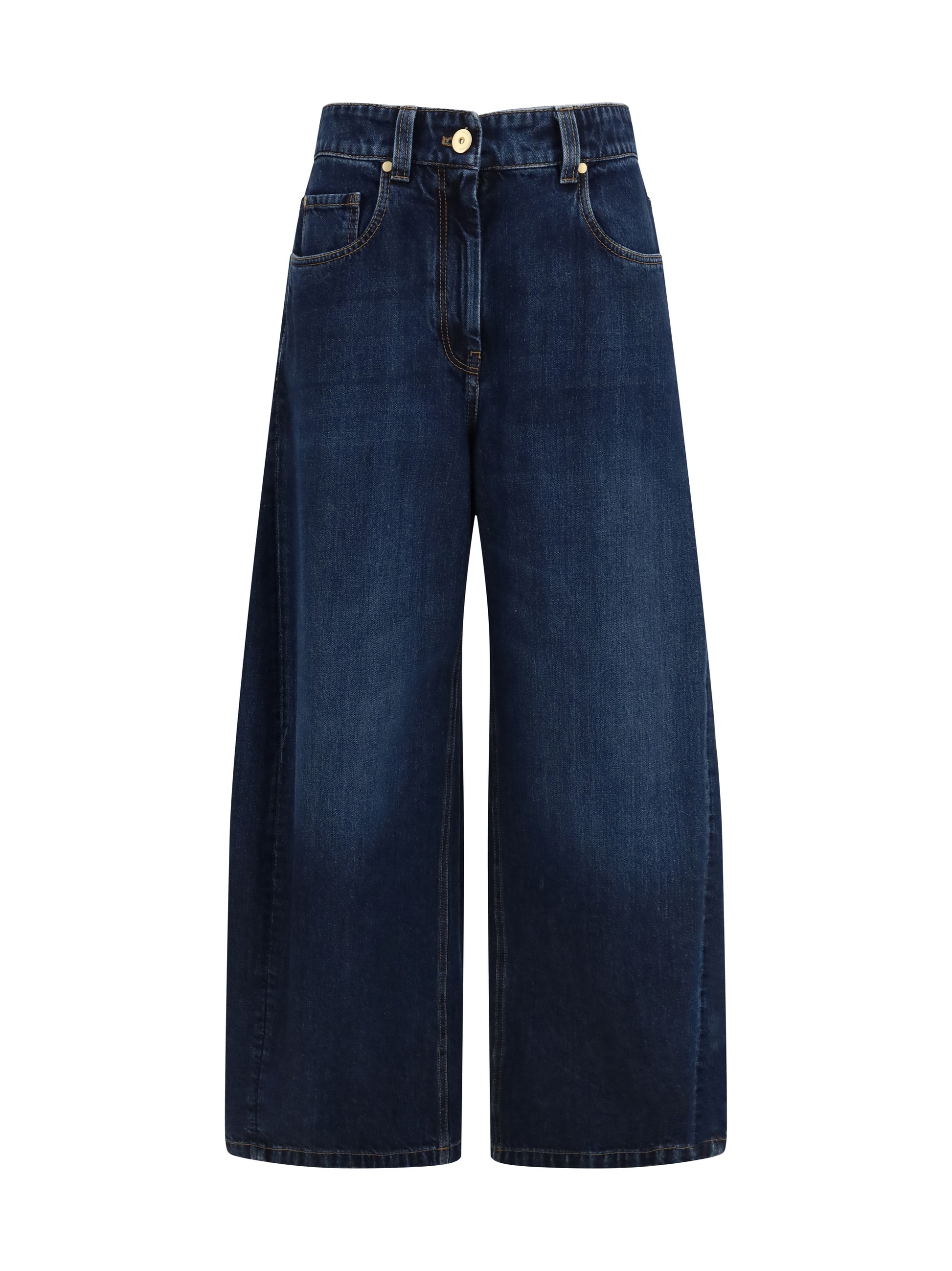 Brunello Cucinelli Women Barrel-Leg Jeans BRUNELLO CUCINELLI