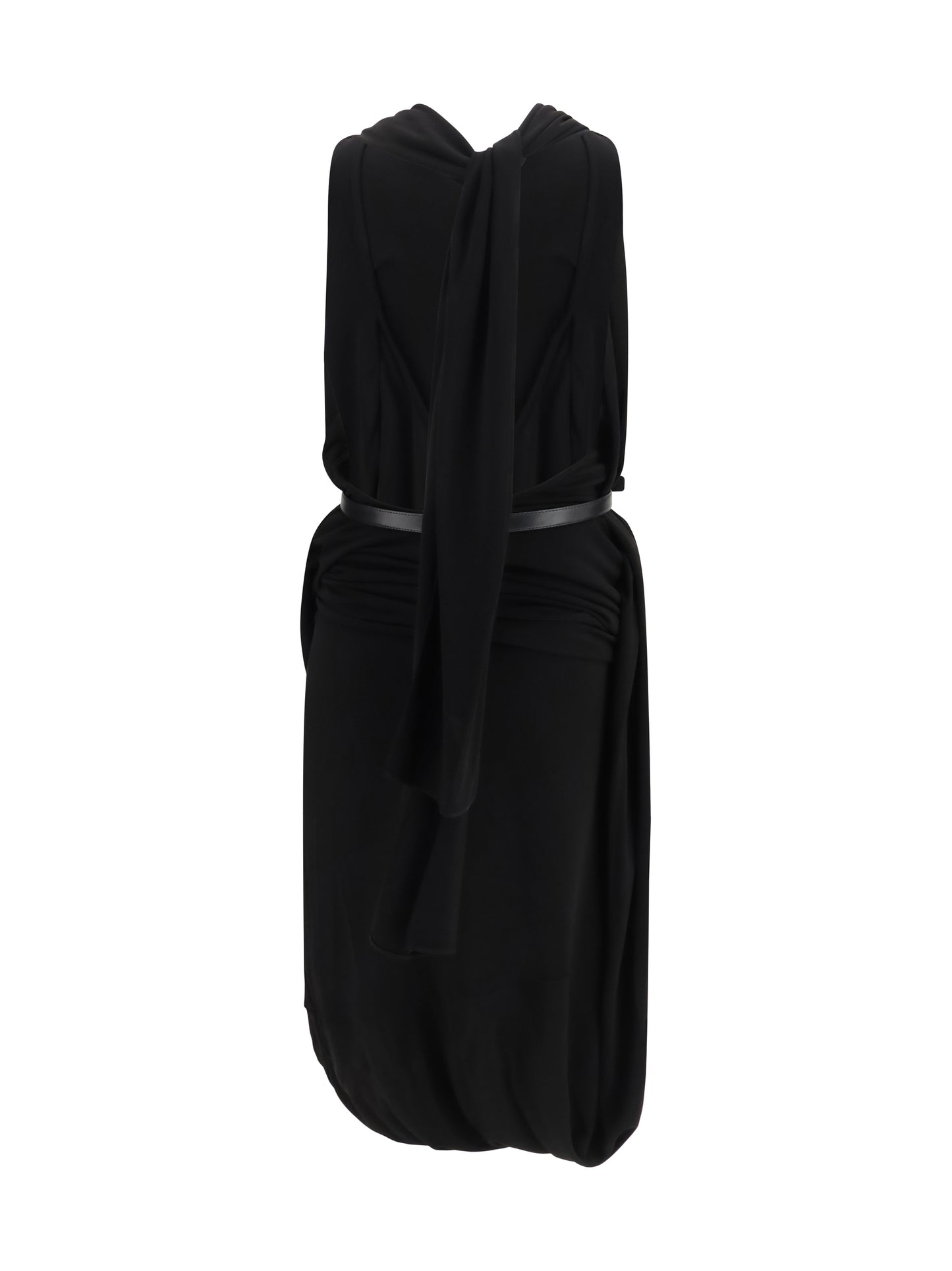 Loewe Women Draped Viscose Dress LOEWE