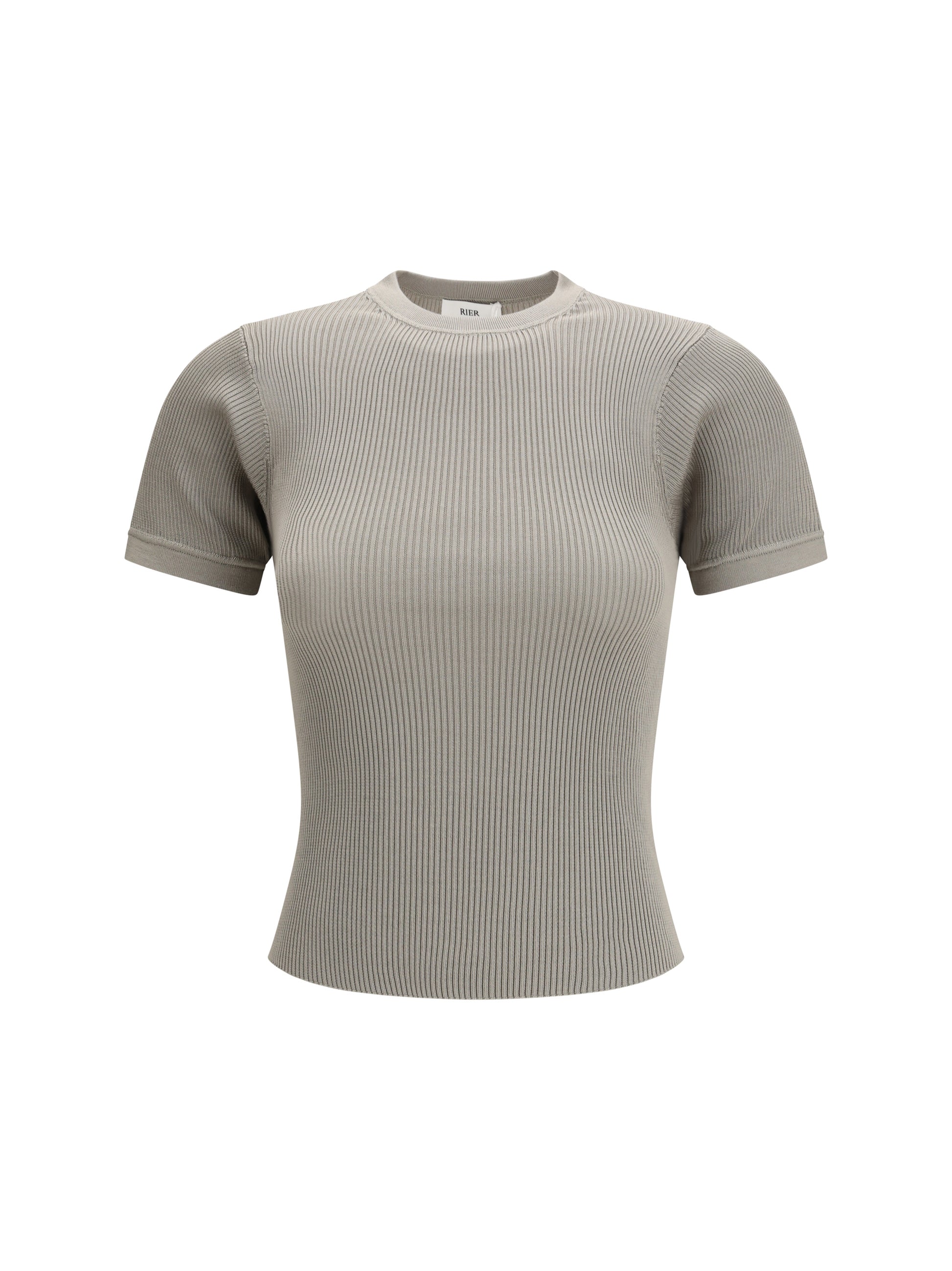Rier Women Short-Sleeve Ribbed T-Shirt RIER