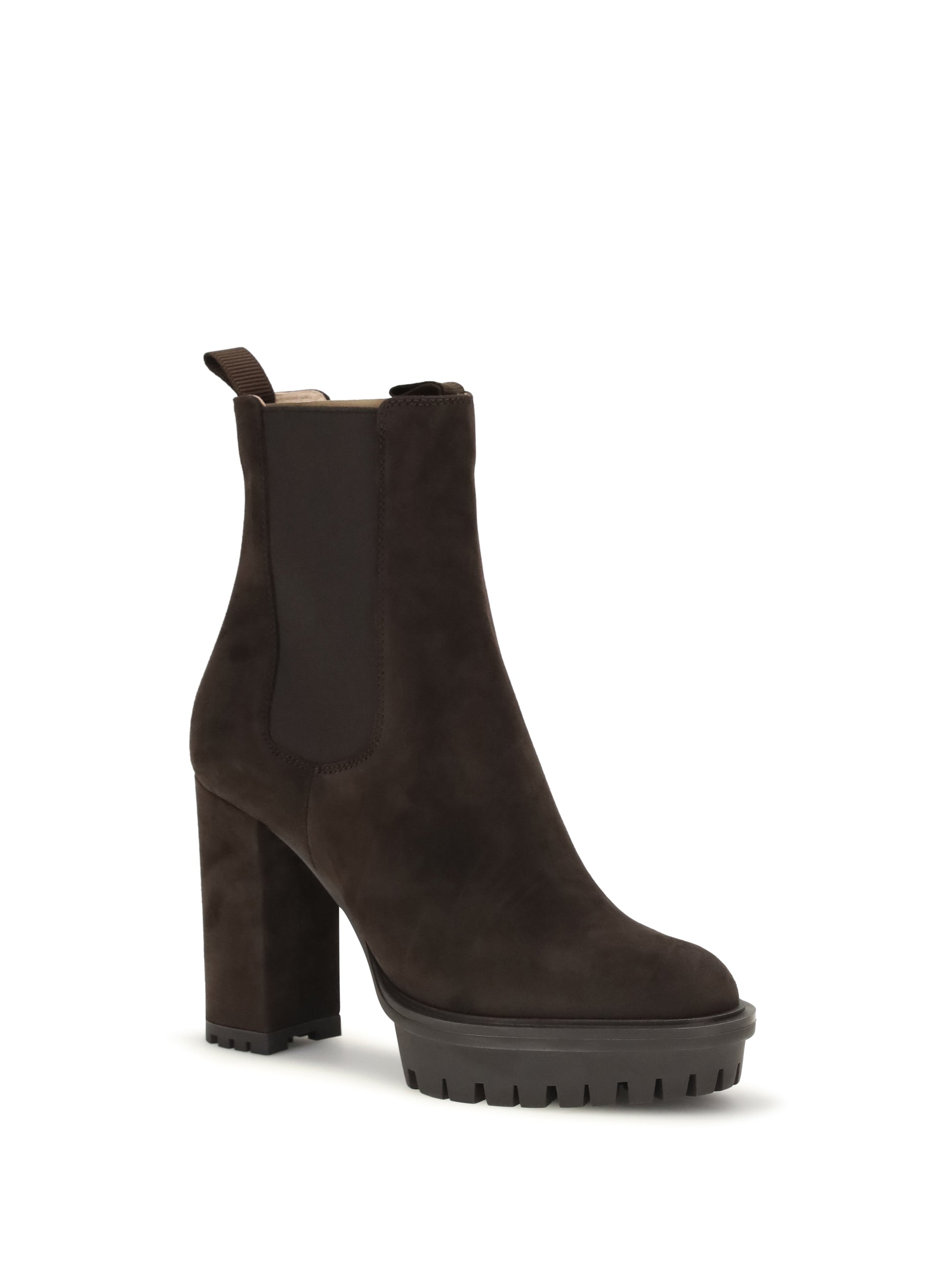 Gianvito Rossi Women Barry Suede Ankle Boots GIANVITO ROSSI