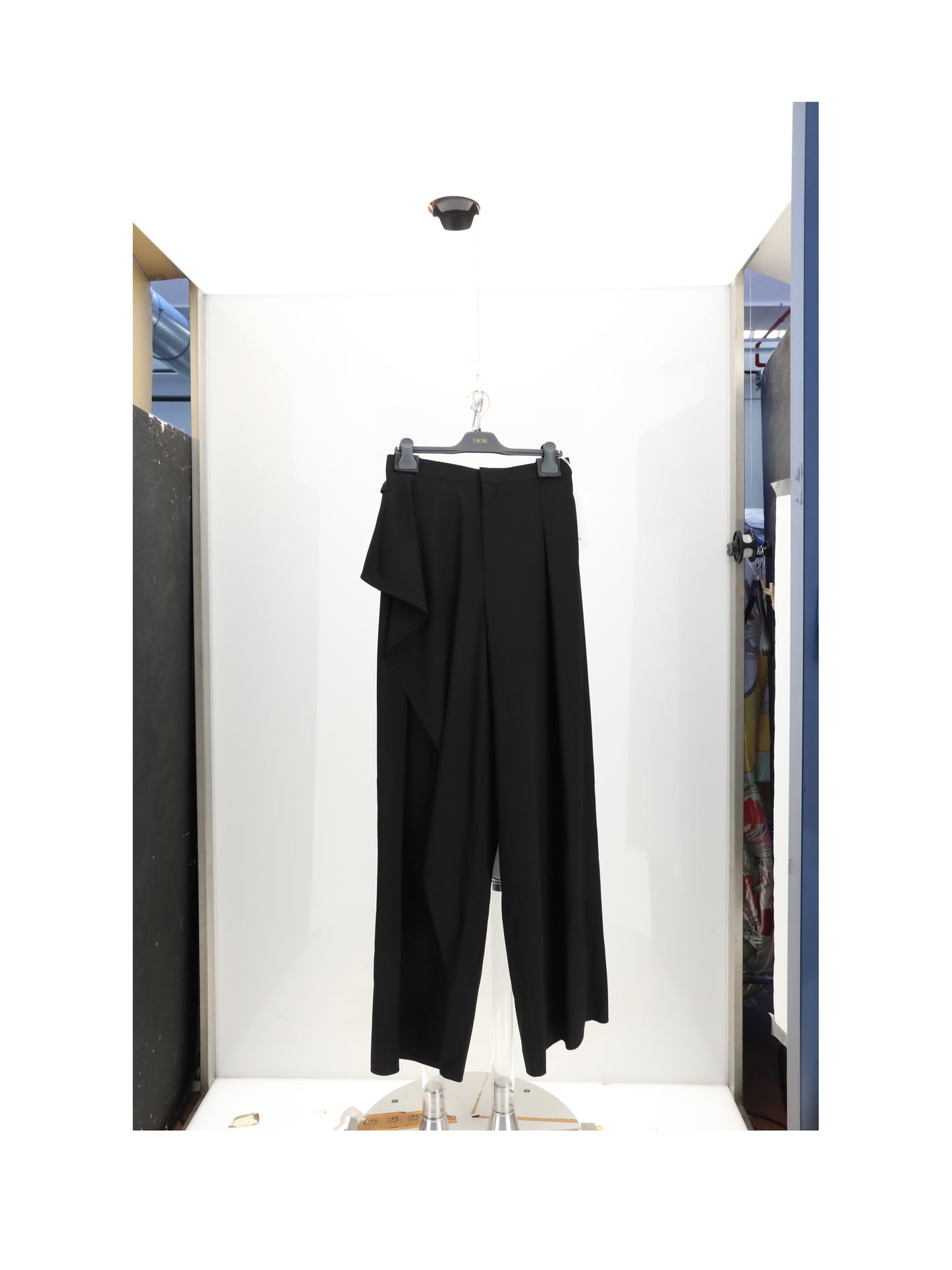 Dior Women Ruffle Panta Nero CHRISTIAN DIOR