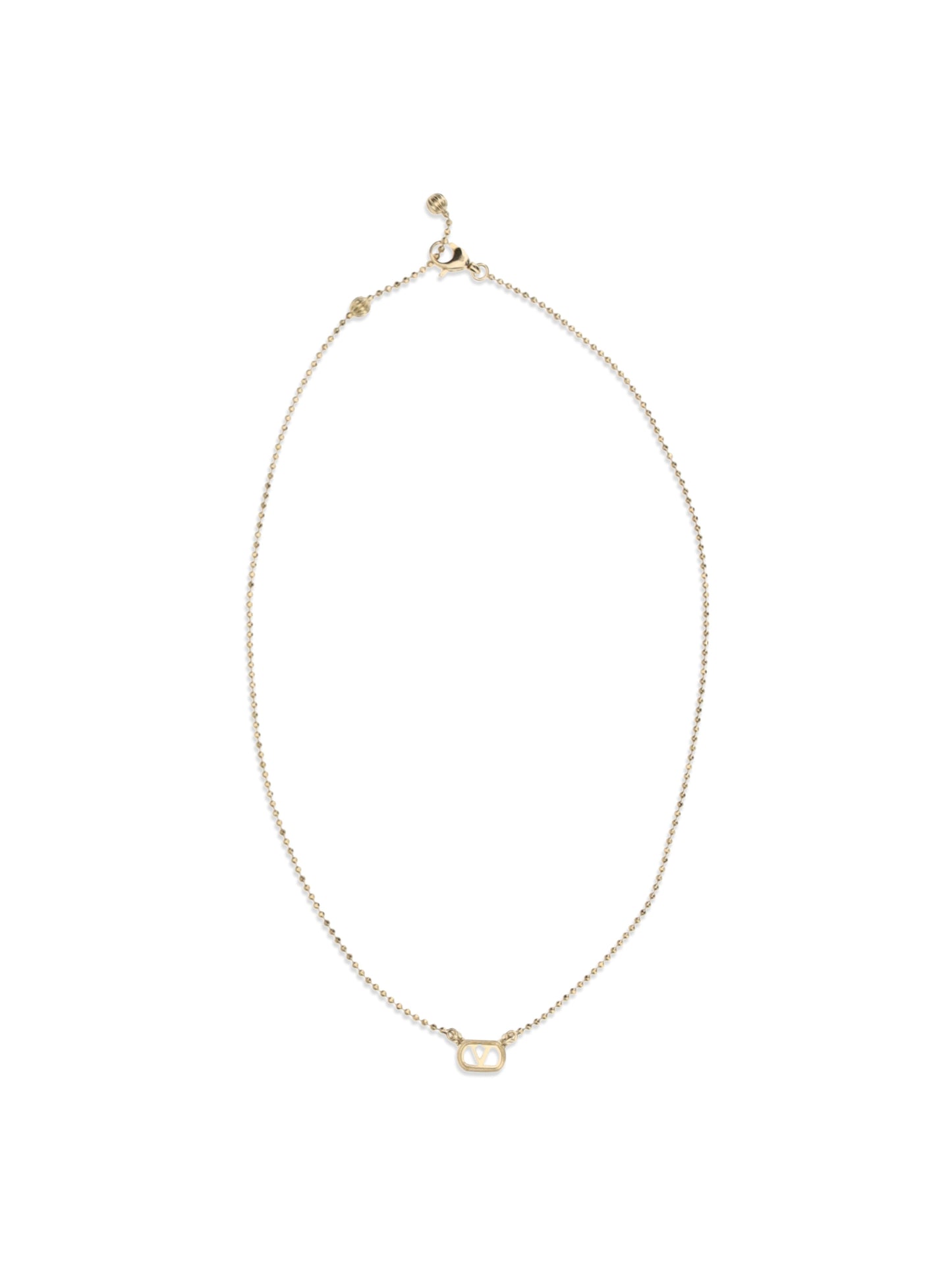 Valentino Garavani Women Necklace (L.40) | Ovalette | Metallo/Str VALENTINO GARAVANI