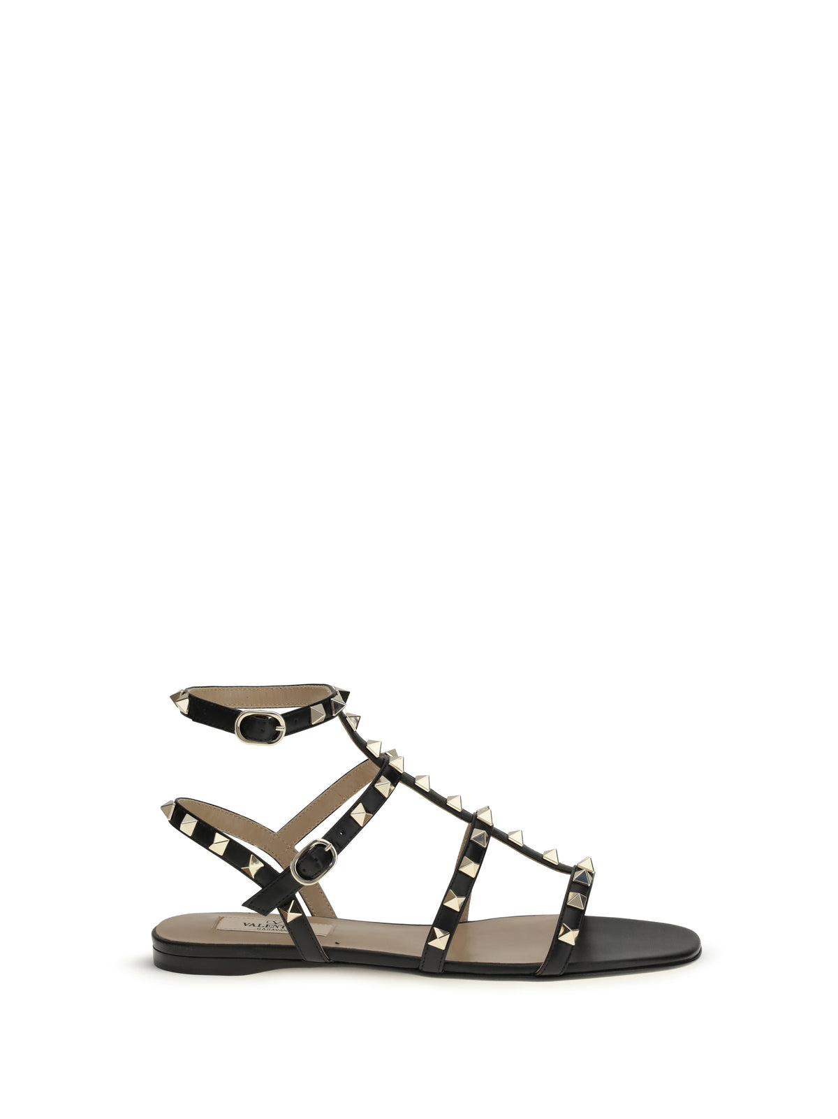 Valentino Garavani Women Rockstud Leather Sandals VALENTINO GARAVANI
