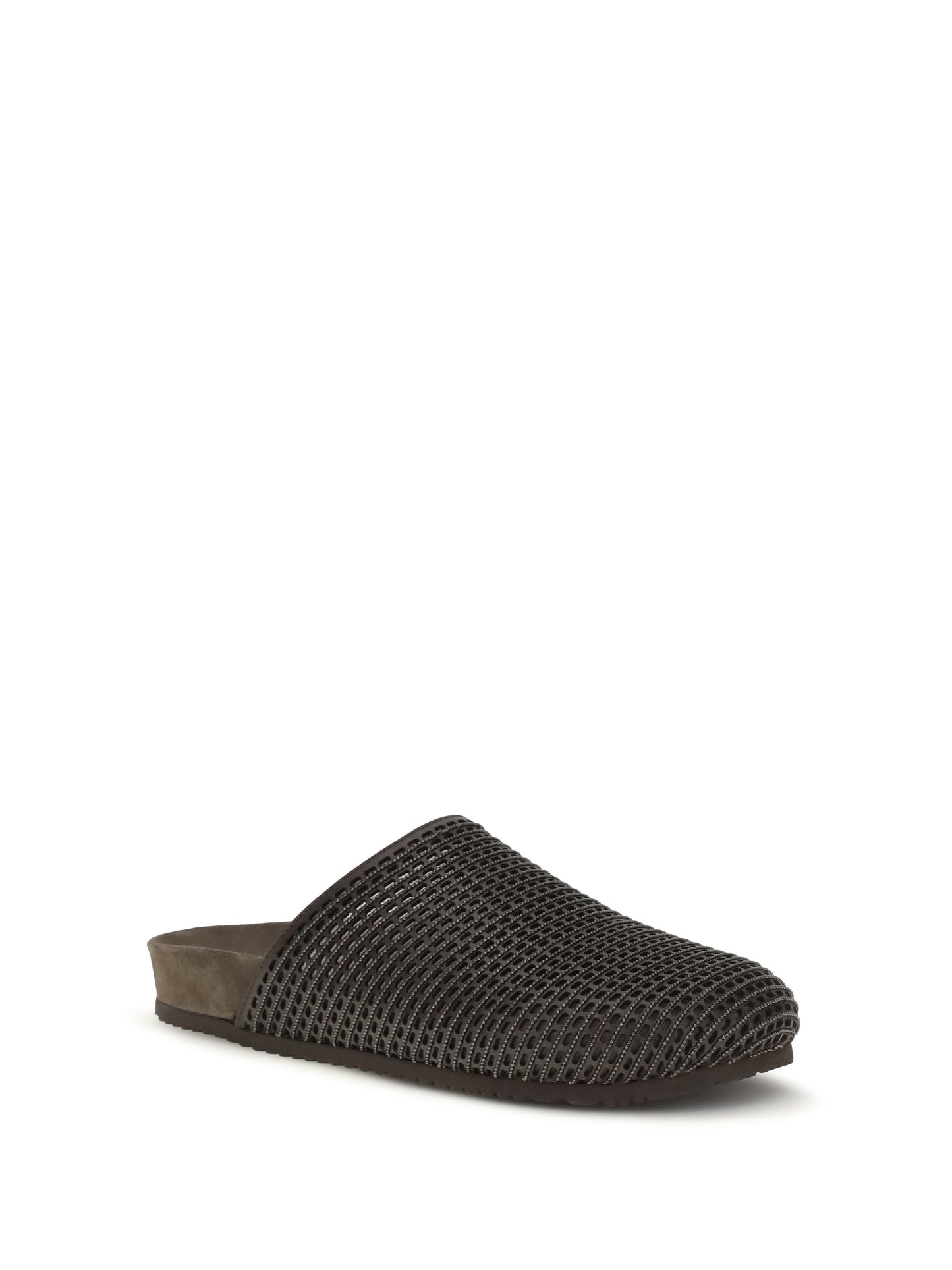Brunello Cucinelli Women Leather Slides BRUNELLO CUCINELLI