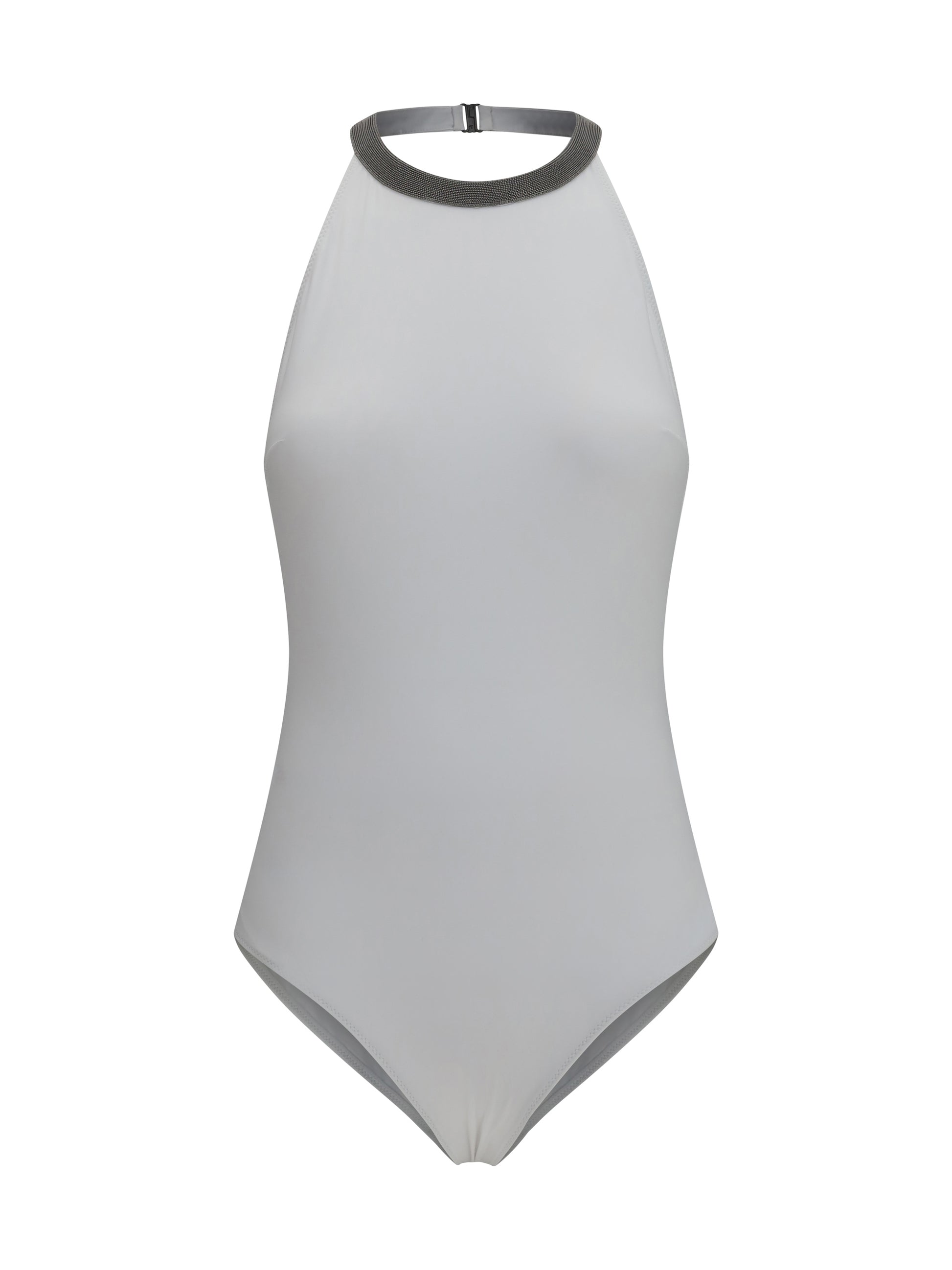 Brunello Cucinelli Women One-Piece Swimsuit With Monili Embellishment BRUNELLO CUCINELLI