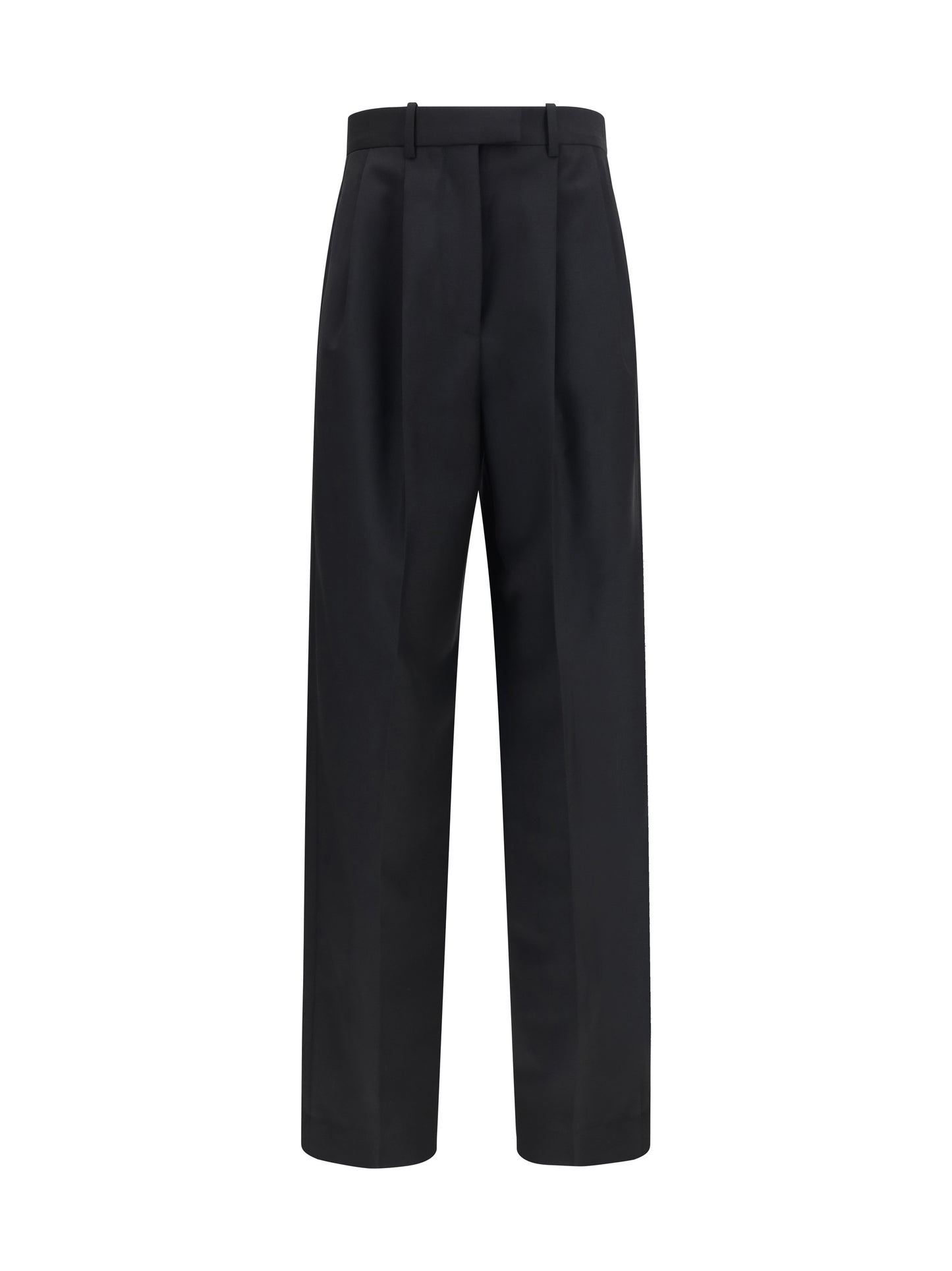 Givenchy Women Double-Pleat Pants In Wool And Mohair GIVENCHY