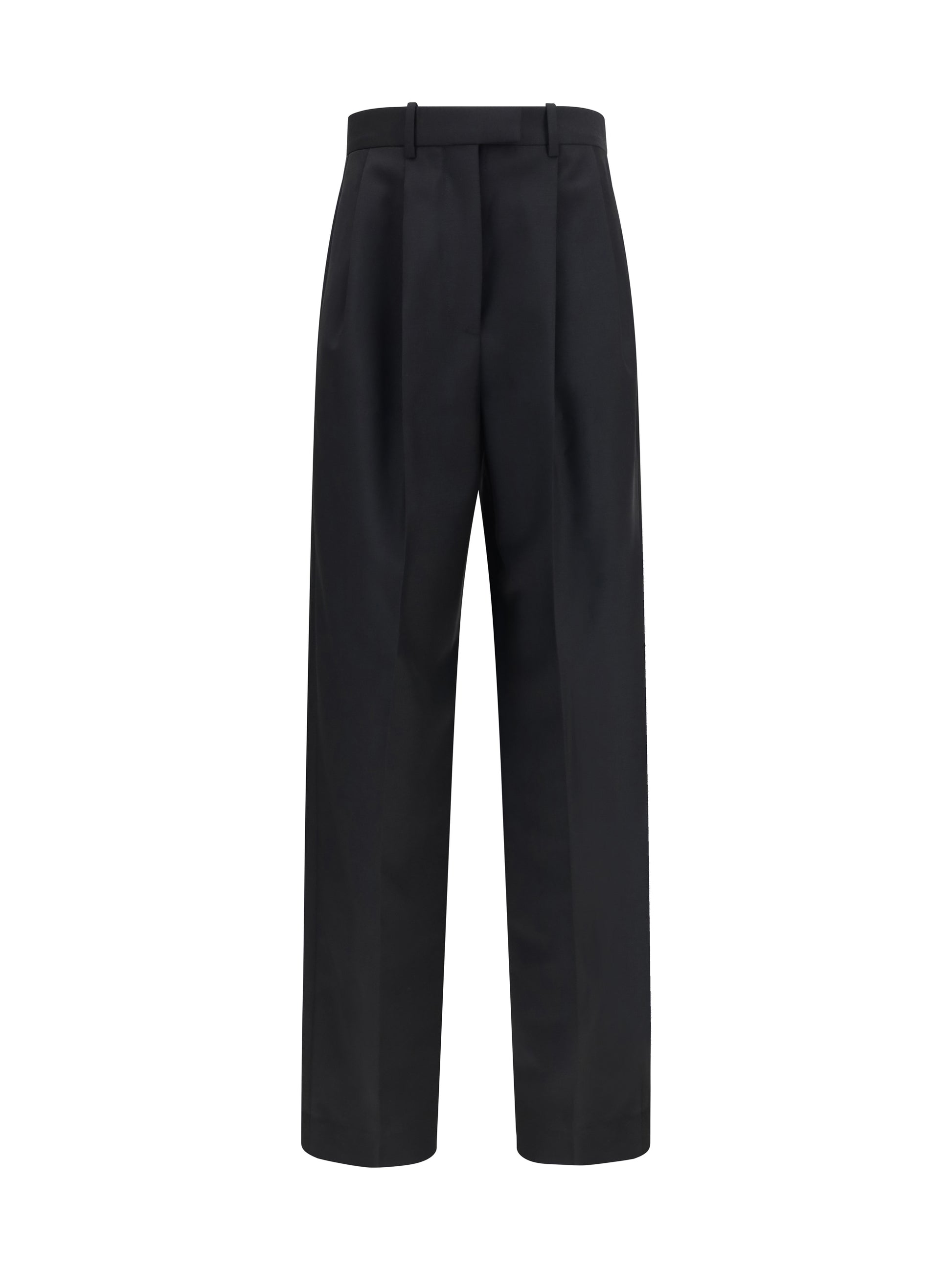 Givenchy Women Double-Pleat Pants In Wool And Mohair GIVENCHY