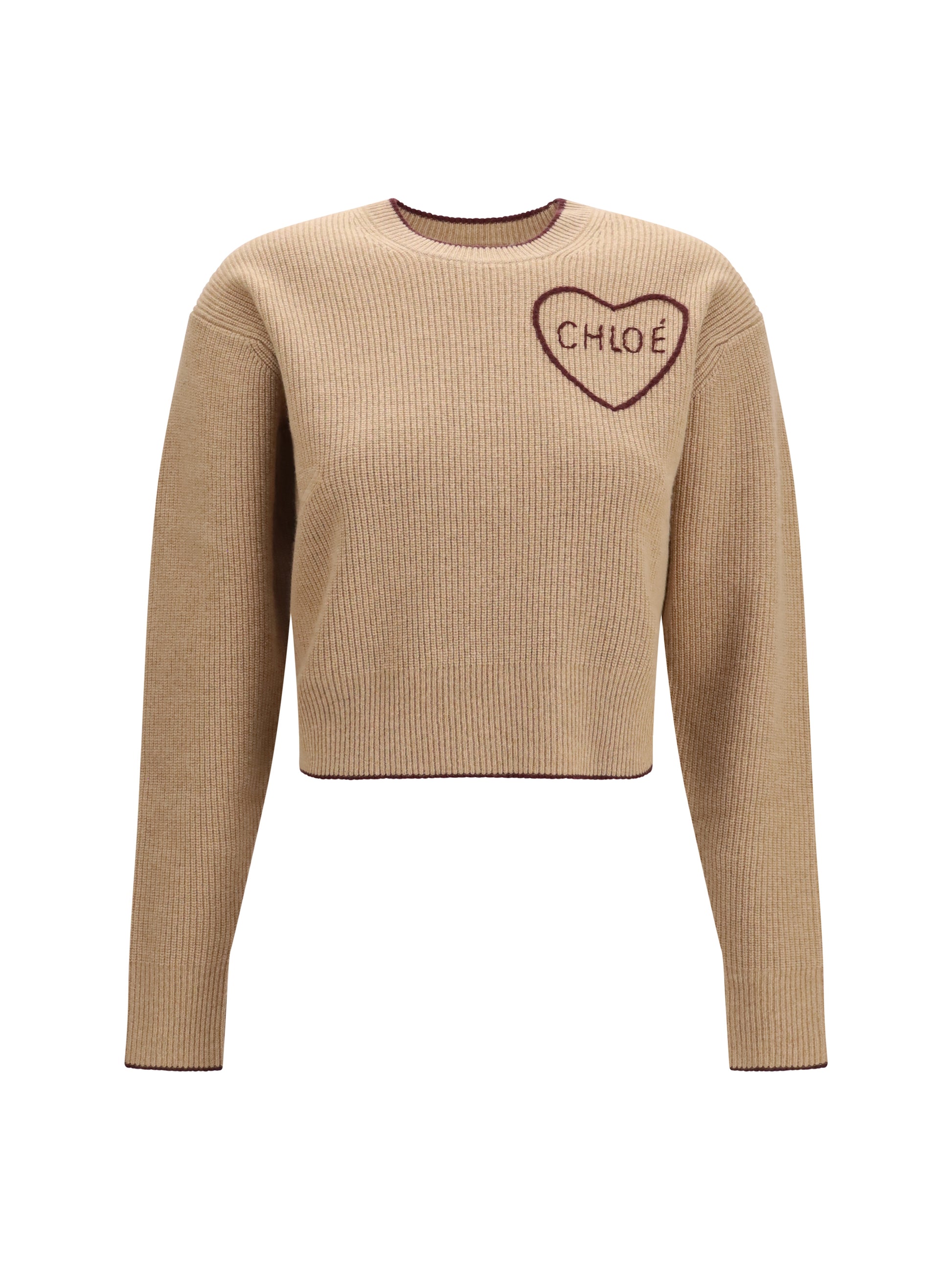 Chloé Women Heart-Logo Sweater CHLOE