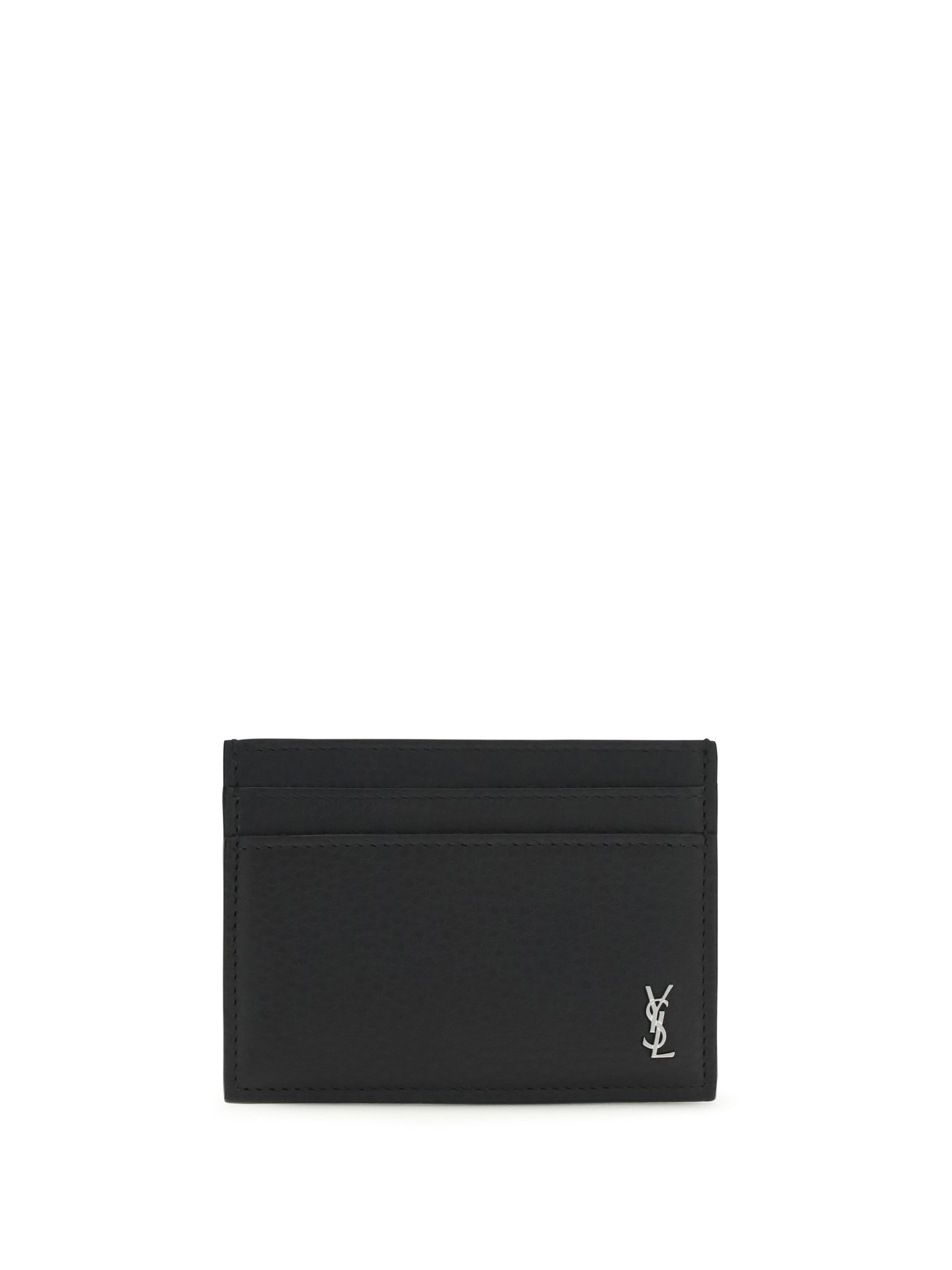 Saint Laurent Men Tiny Cassandre Card Holder SAINT LAURENT