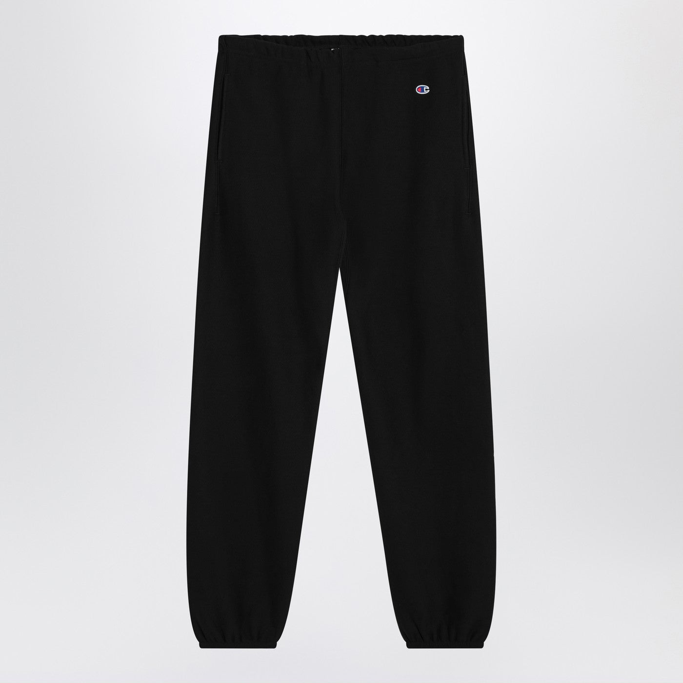 Champion Black Cotton Jogging Trousers Men Champion