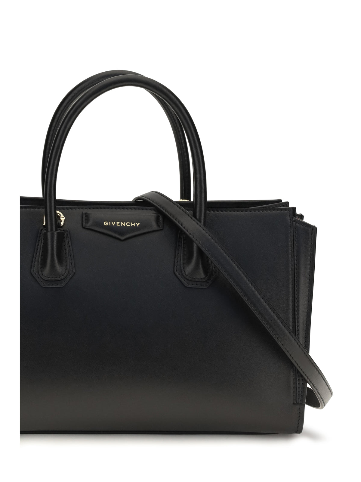 Givenchy Women Small Antigona Catchall Glossy Grained Leather Handbag GIVENCHY