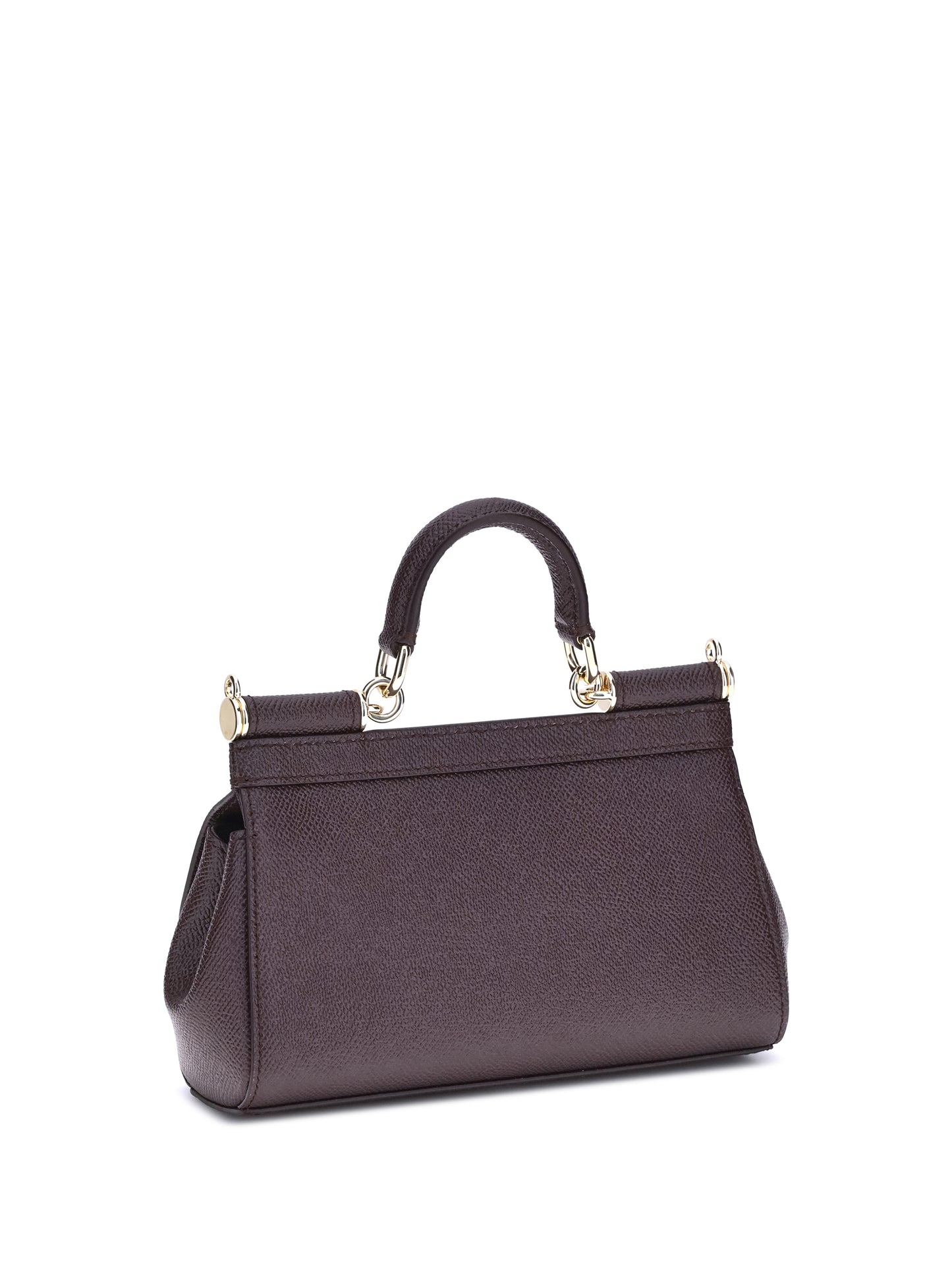 Dolce & Gabbana Women Sicily Small Leather Handbag DOLCE & GABBANA