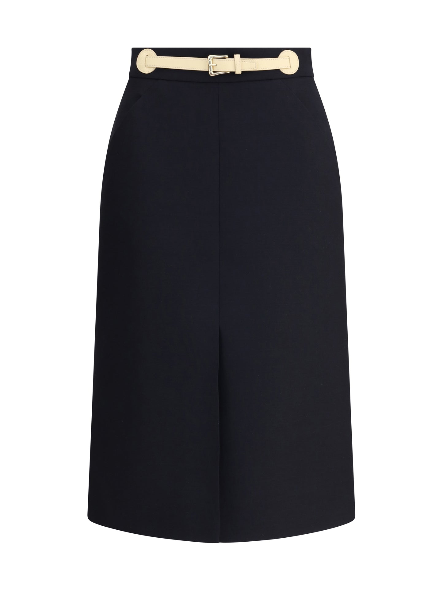 Valentino Women Belted Midi Skirt VALENTINO
