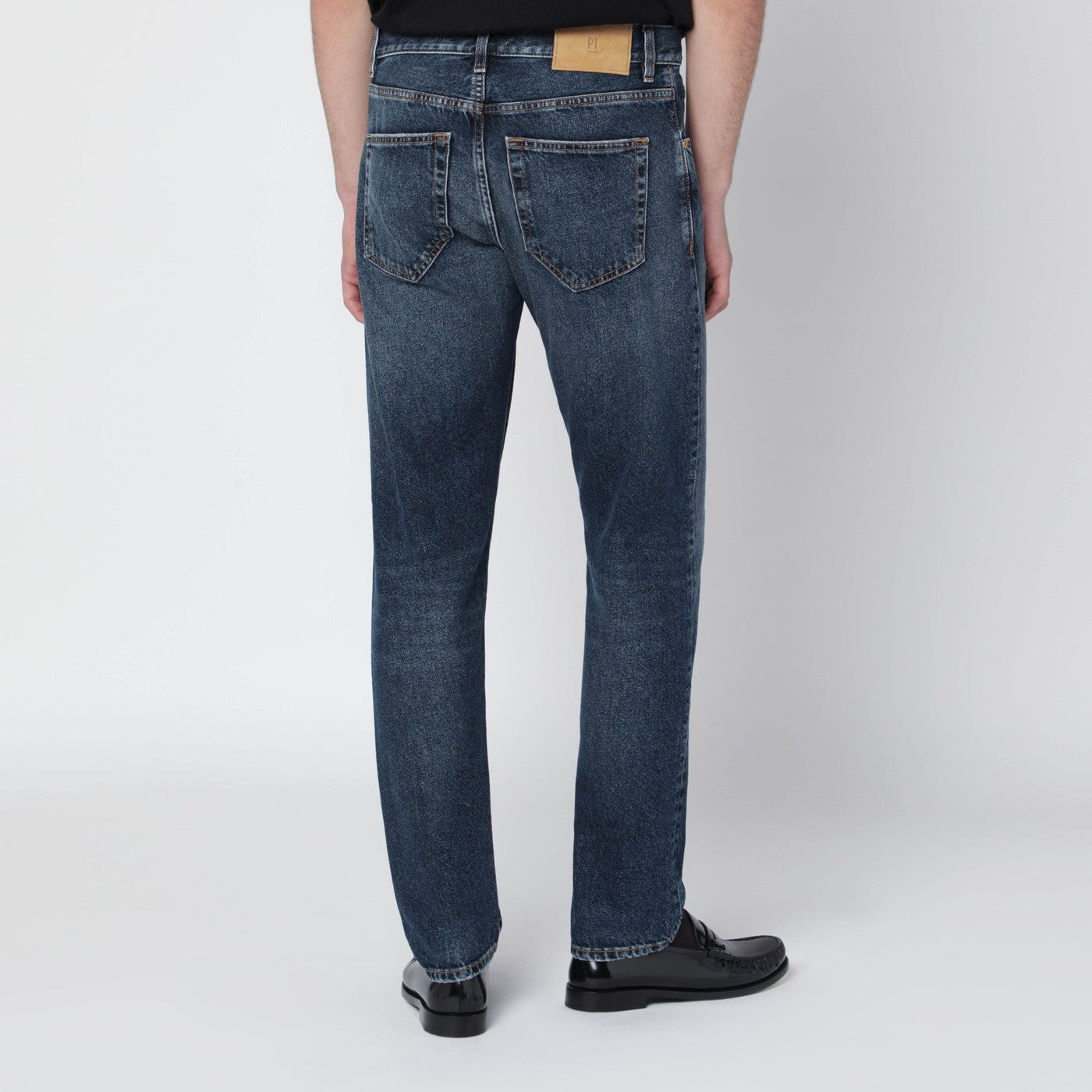 Pt Torino Denim Blue Washed Jeans Men PT Torino Denim