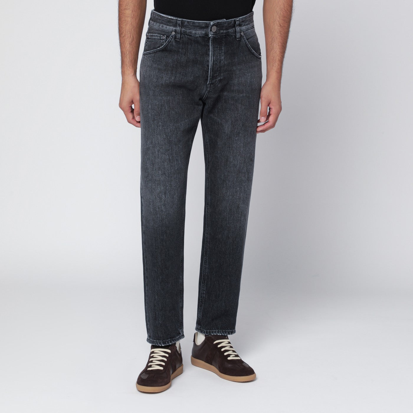 Pt Torino Denim Black Rebel Slim Fit Jeans Men PT Torino Denim