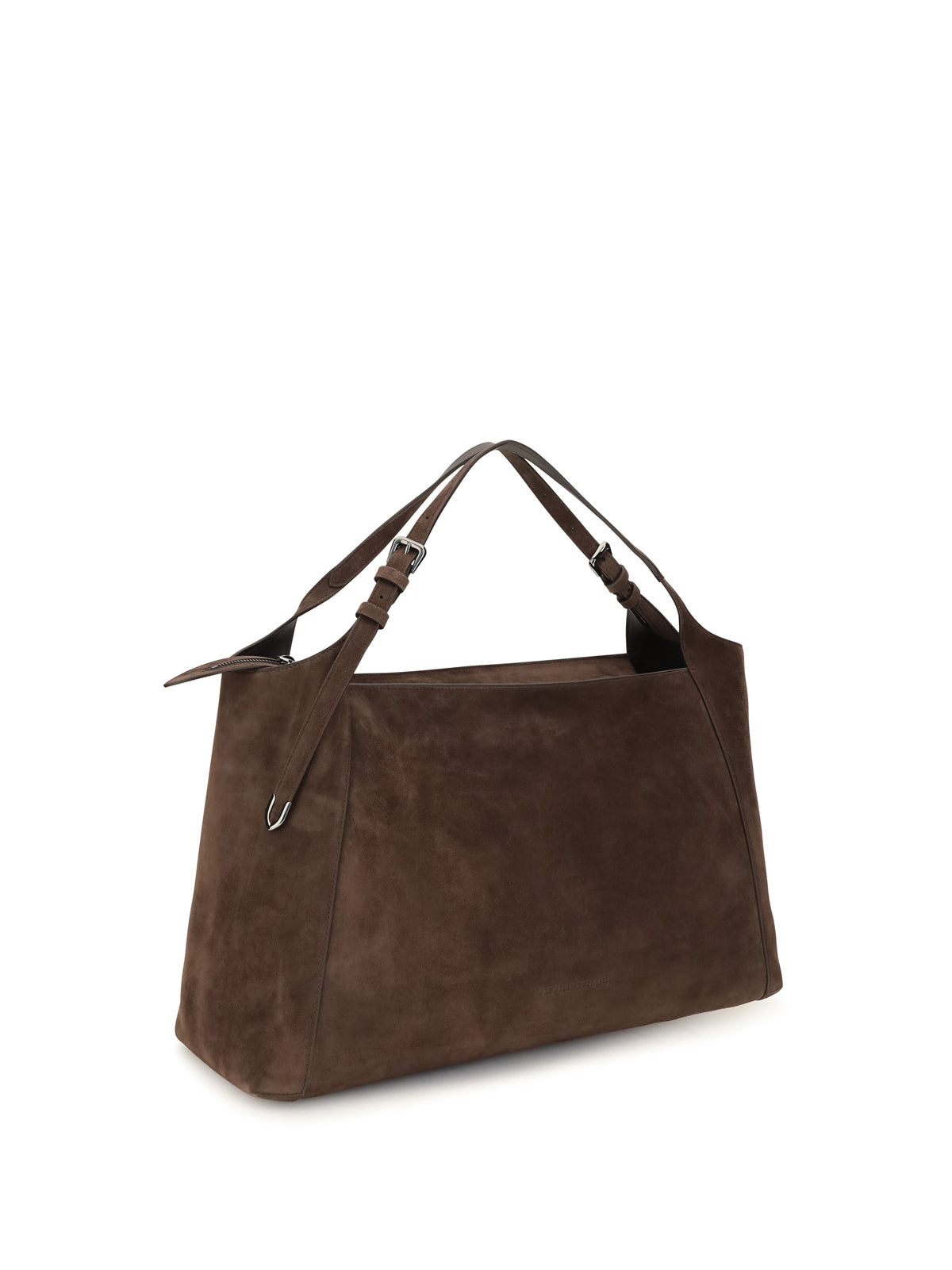 Brunello Cucinelli Women Sartorial Suede Shoulder Bag BRUNELLO CUCINELLI