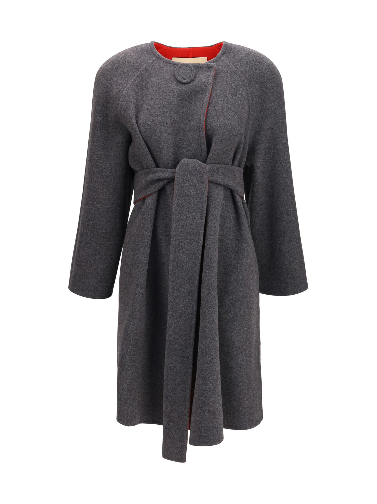 Valentino Women Wool And Cashmere Belted Coat VALENTINO