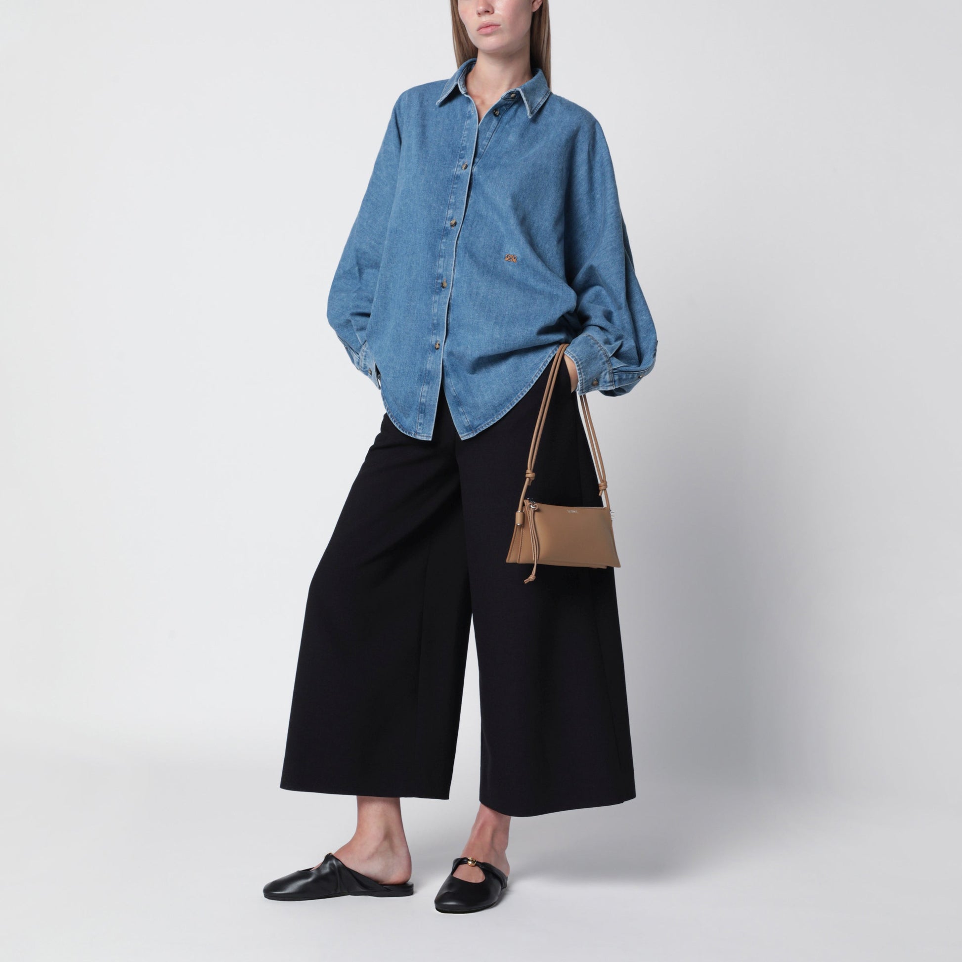 Loewe Joya Pouch In Calf Nappa Leather Women LOEWE
