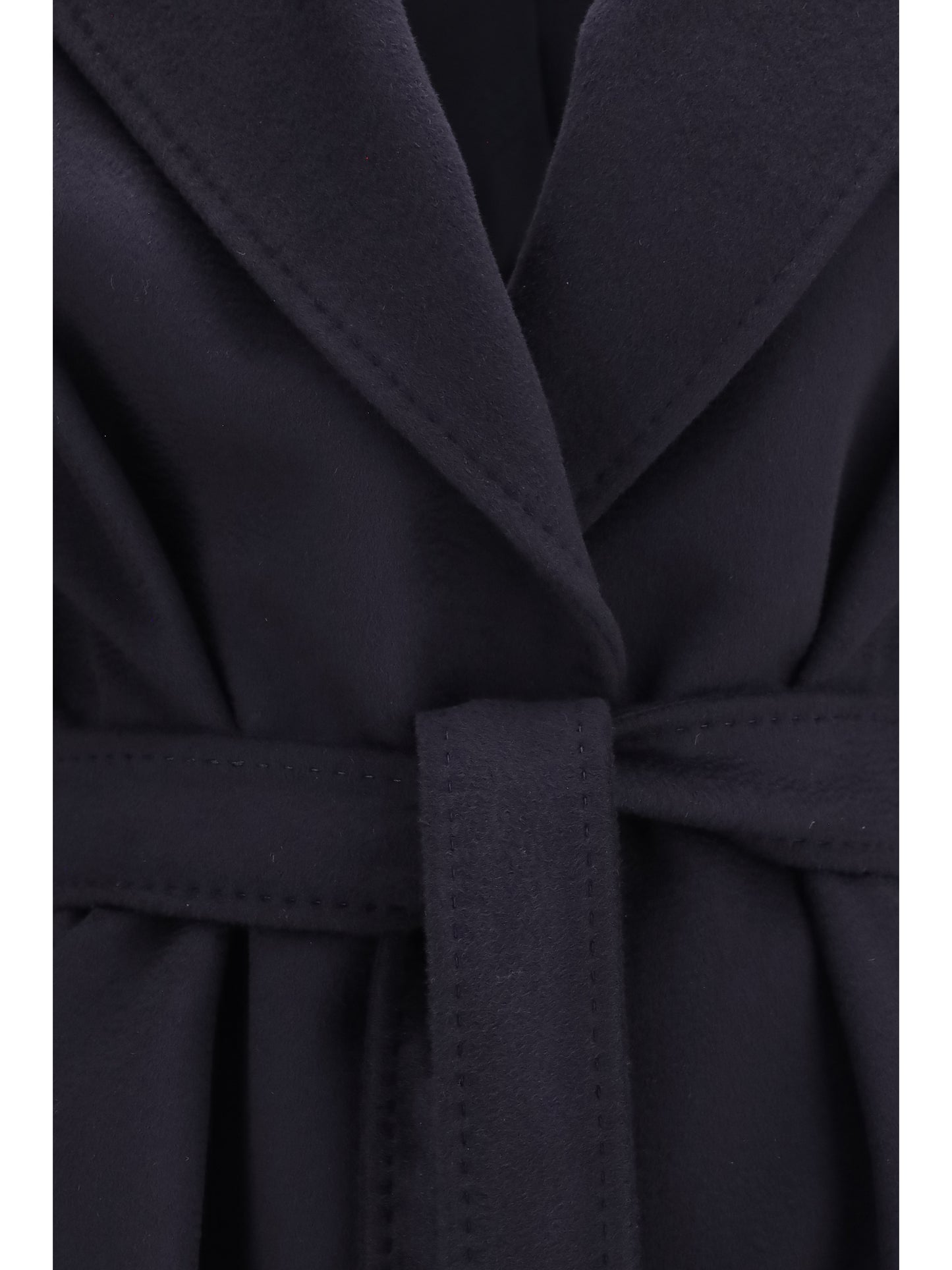 Max Mara Studio Women Wool Coat With Peak Lapels MAX MARA STUDIO