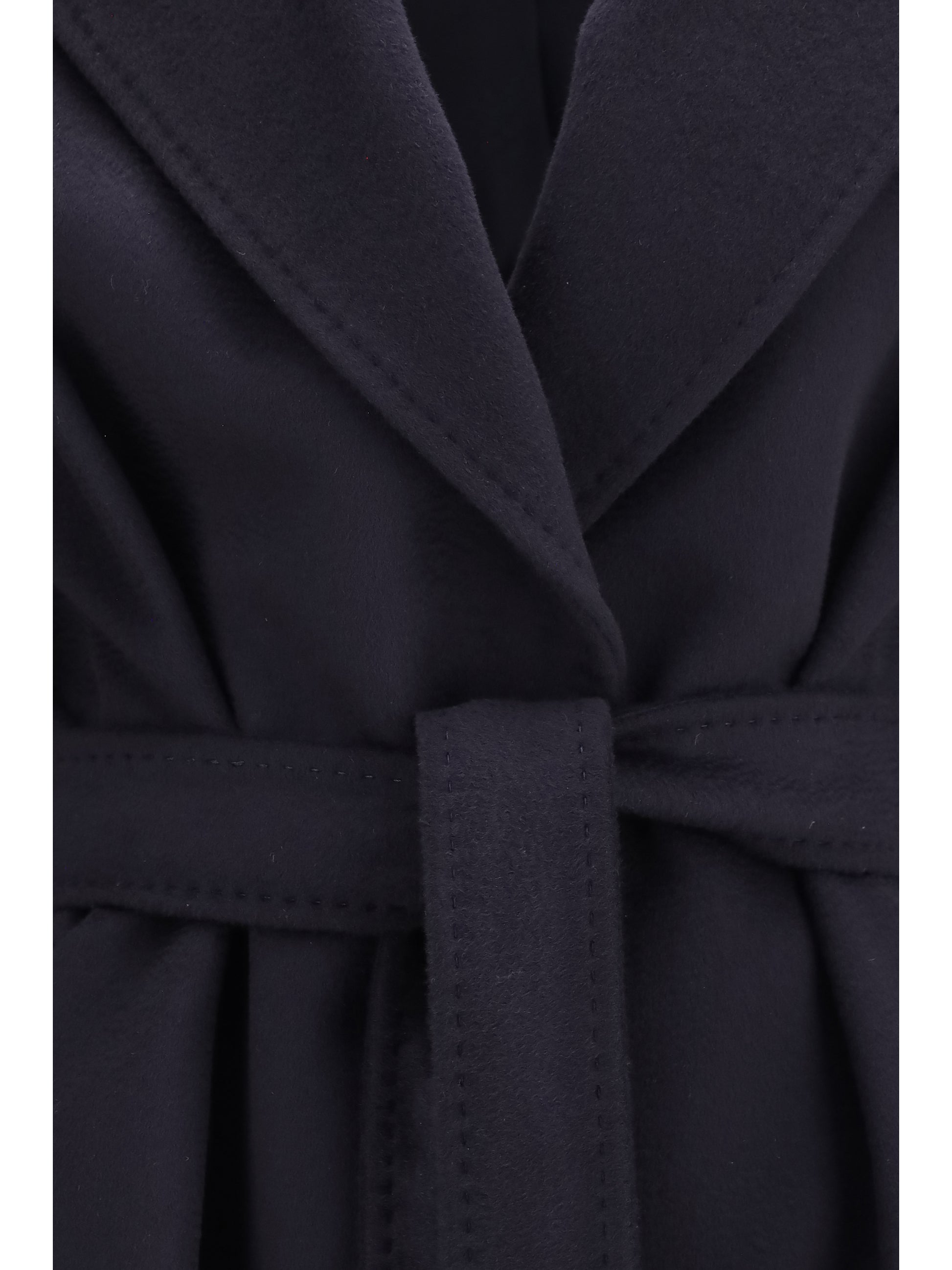 Max Mara Studio Women Wool Coat With Peak Lapels MAX MARA STUDIO