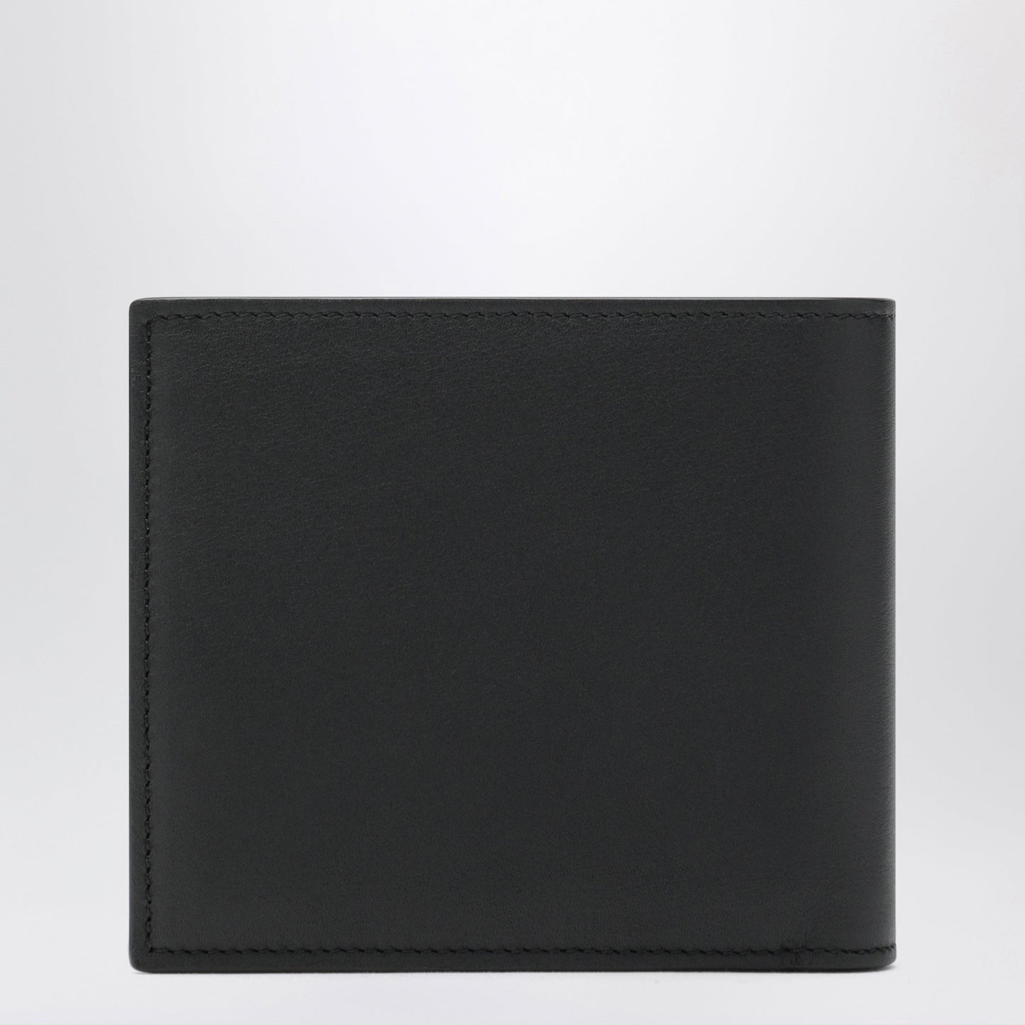 Loewe Flag Bifold Wallet With Coin Pocket In Black / Tropical Green Leather Men LOEWE
