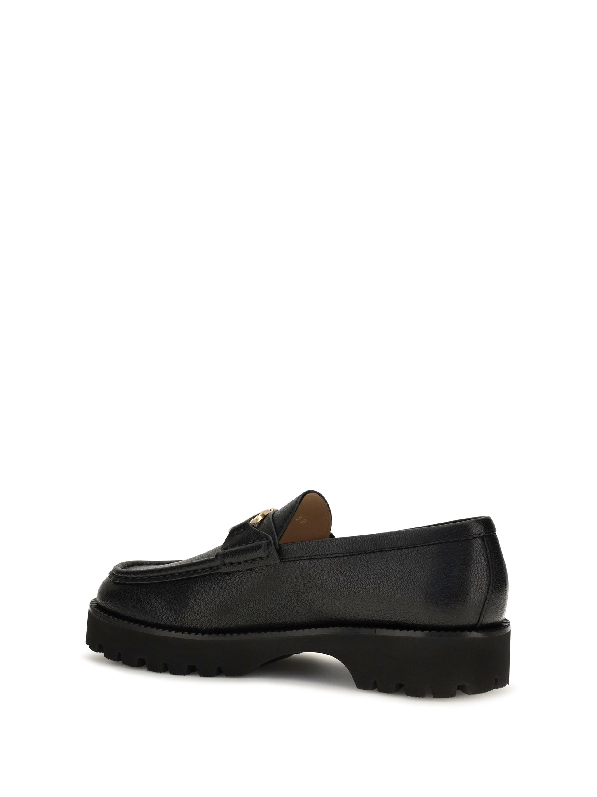Valentino Garavani Women Vlogo Signature Leather Loafers VALENTINO GARAVANI