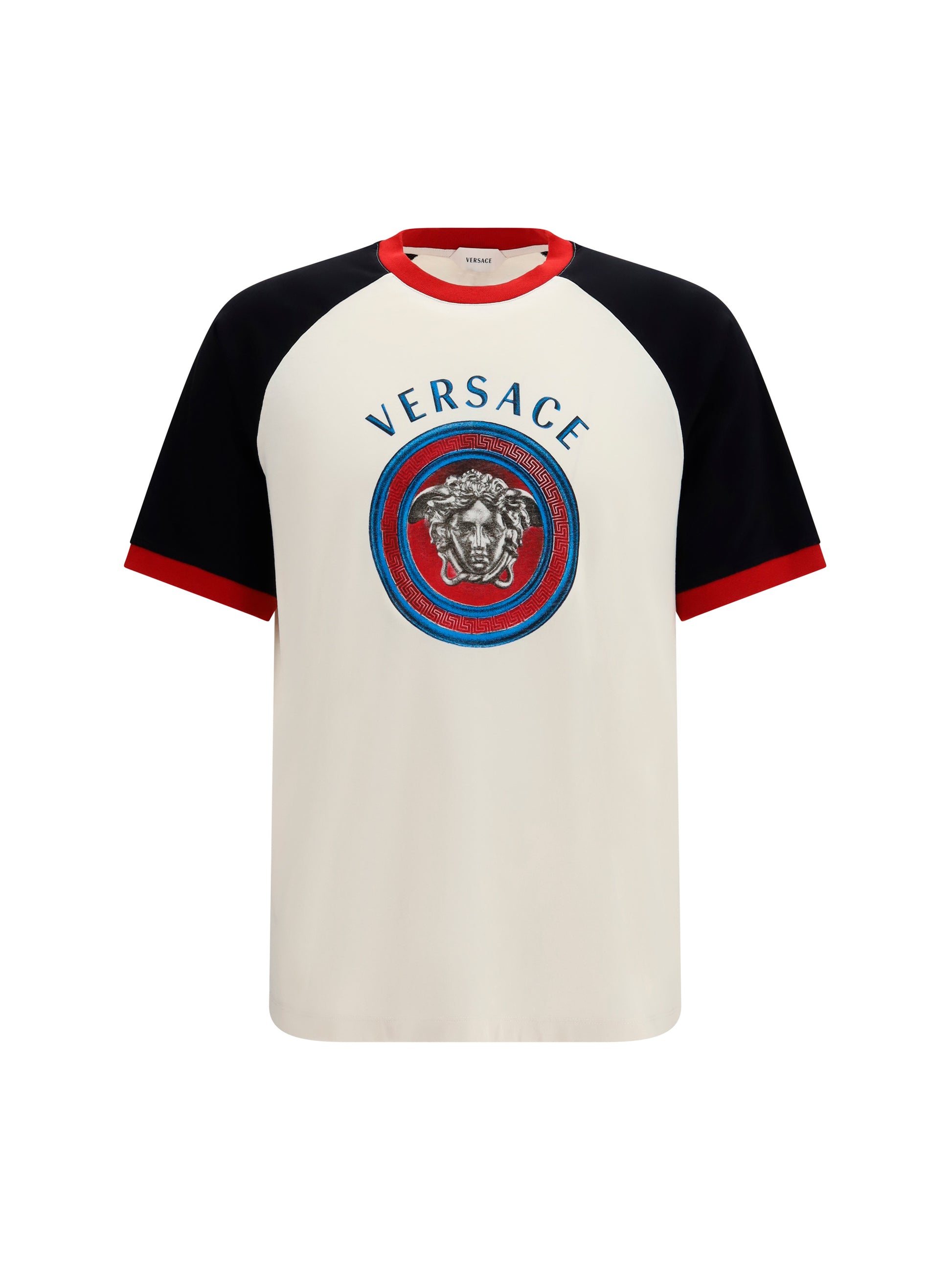Versace Men Cotton Jersey T-Shirt VERSACE