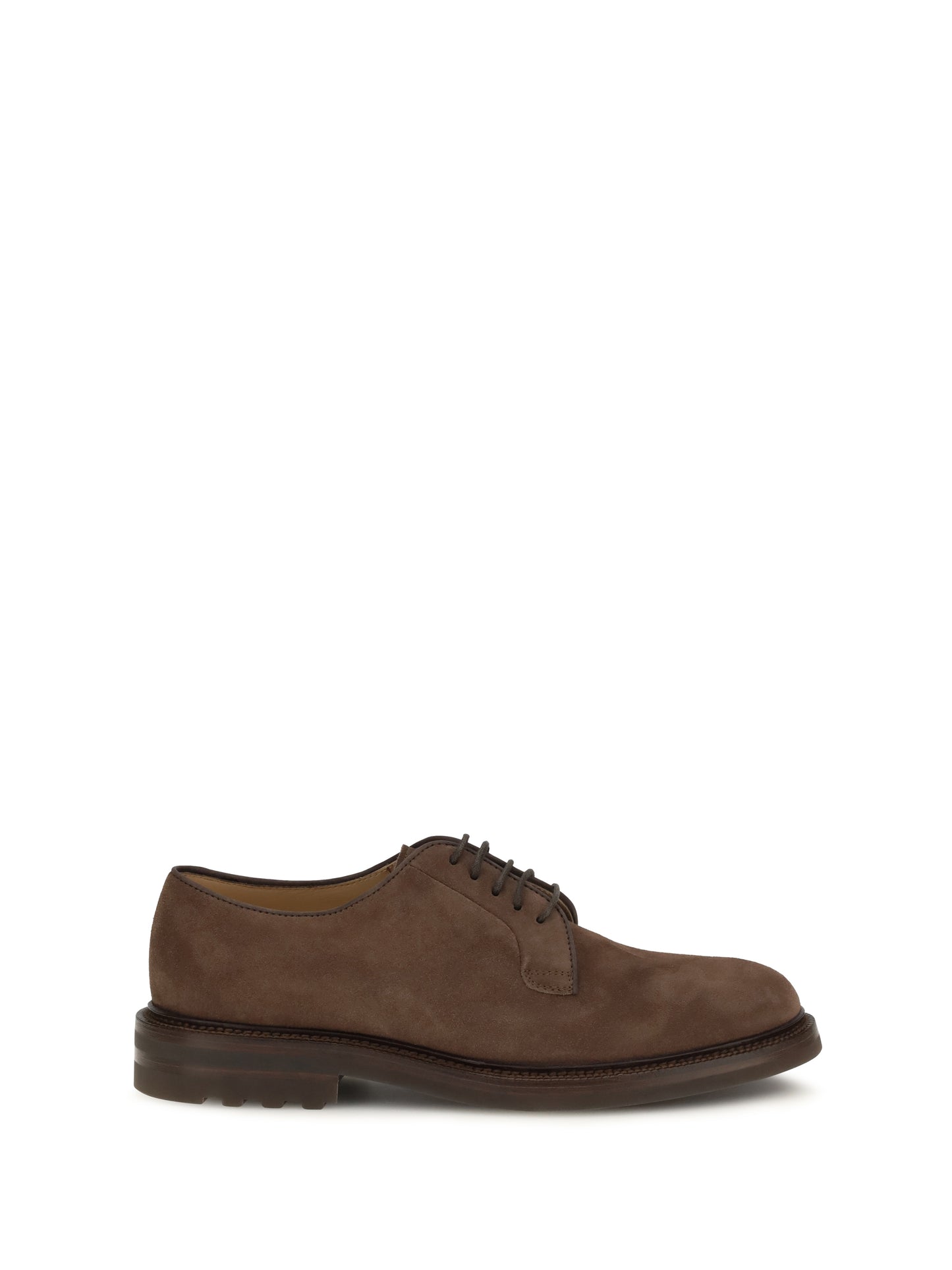 Brunello Cucinelli Men Suede Lace-Up Shoes BRUNELLO CUCINELLI