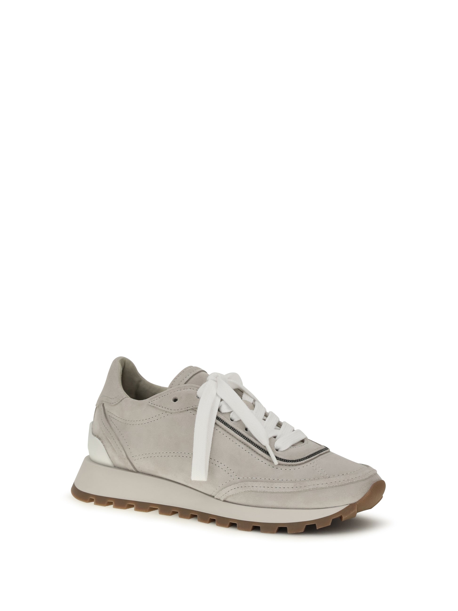Brunello Cucinelli Women Leather Sneakers BRUNELLO CUCINELLI