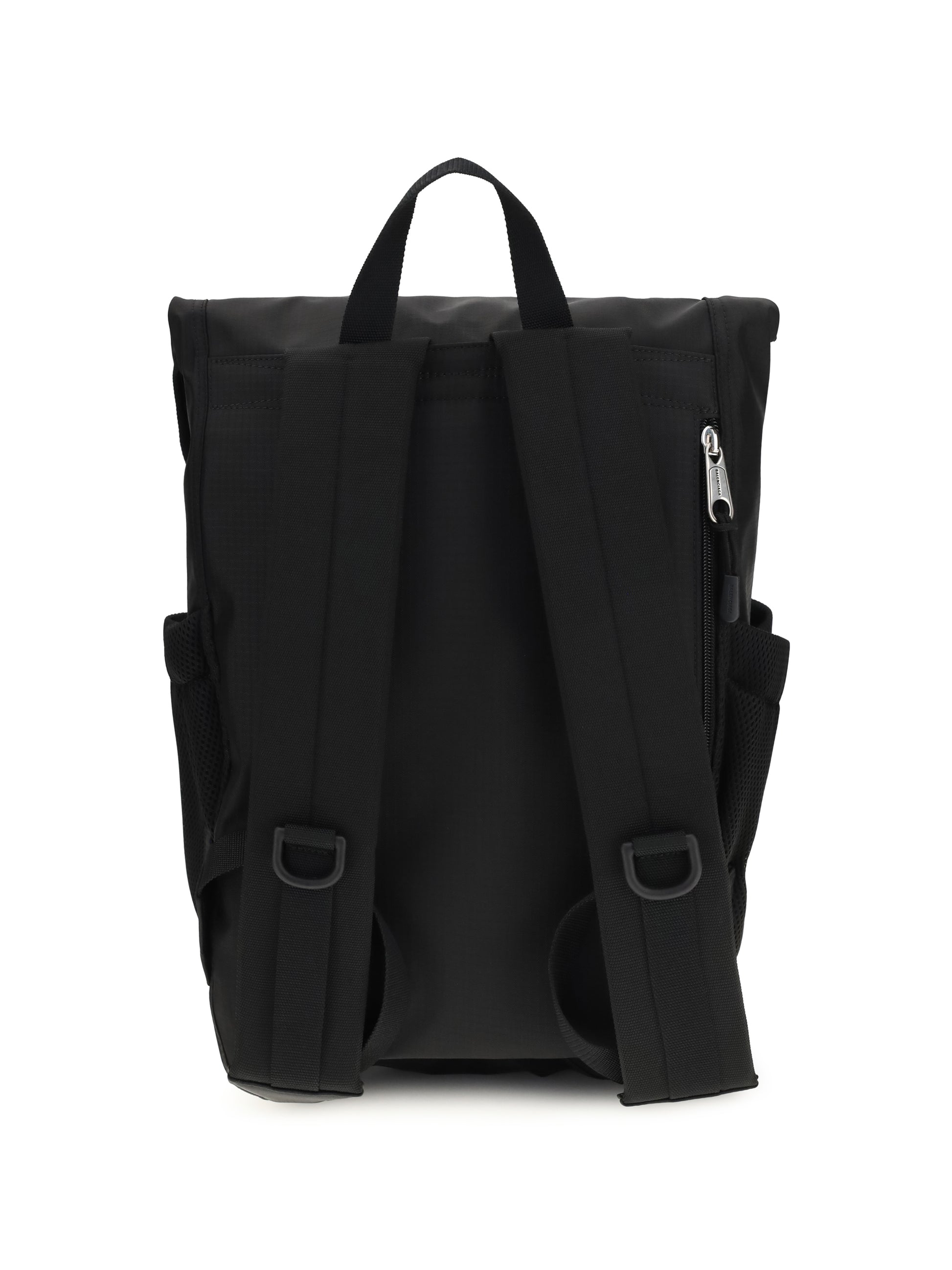 Balenciaga Men Metal Carabiner Detail Backpack BALENCIAGA