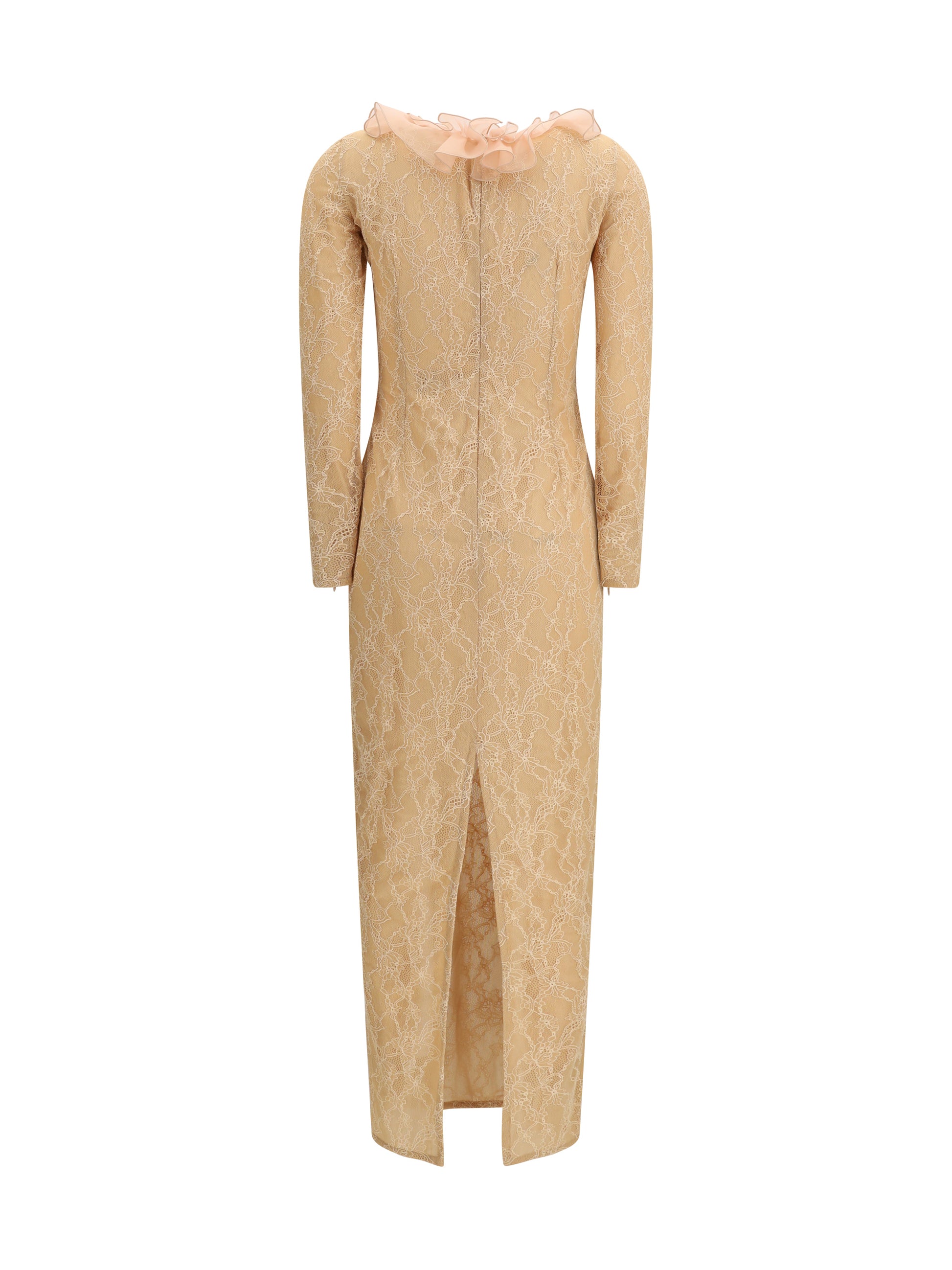 Alessandra Rich Women Stretch Lace Evening Dress ALESSANDRA RICH